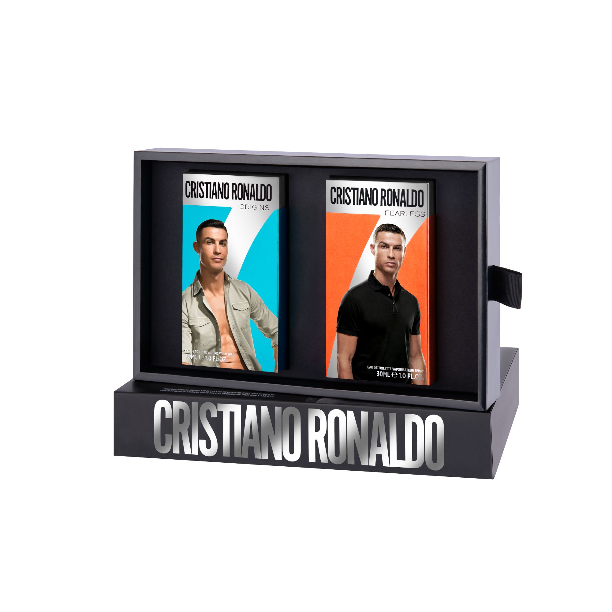 Cristiano Ronaldo DUO Geschenkset: 7Origins + Fearless Eau de Toilette