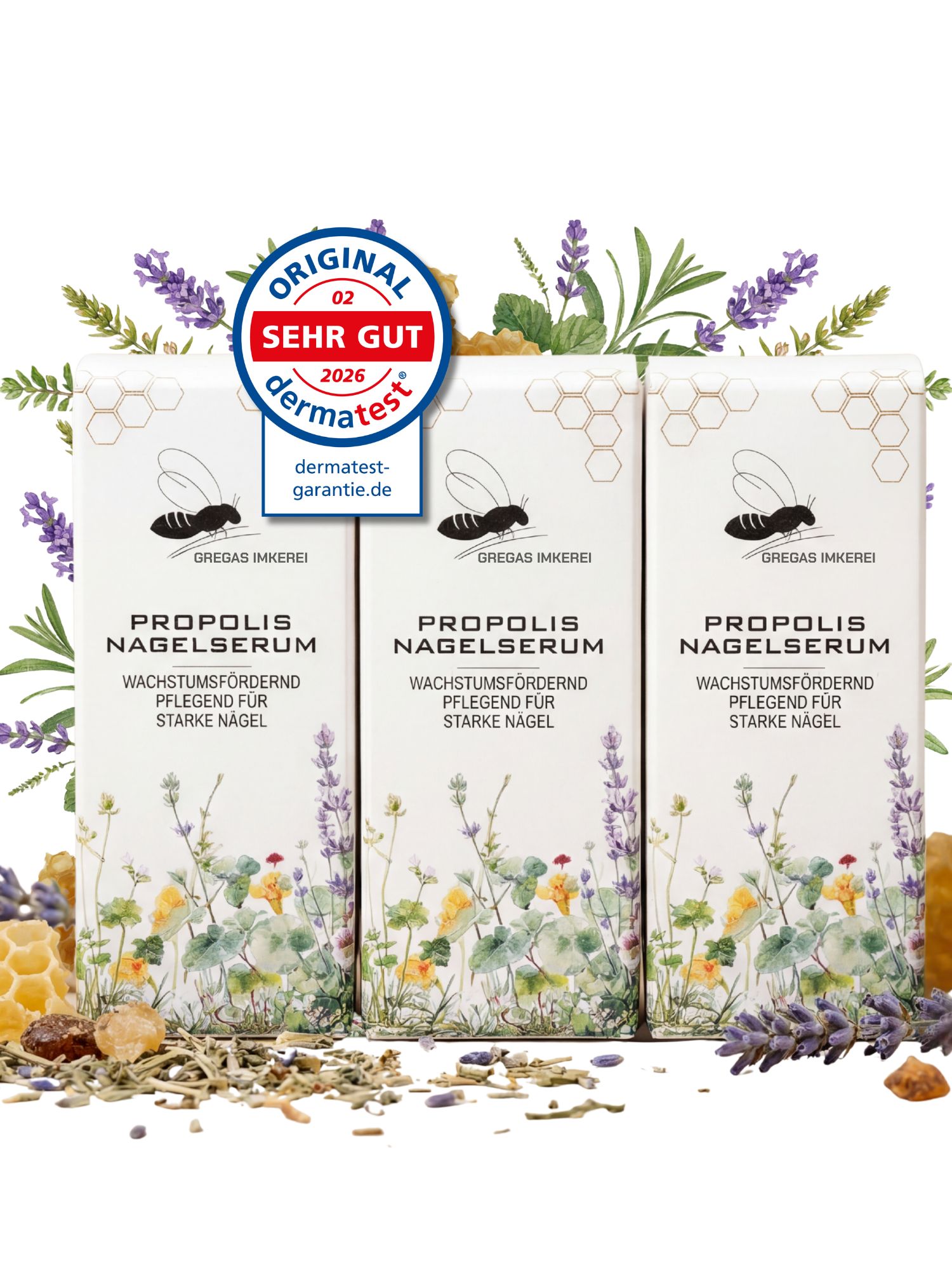 Propolis Nagelserum 3er Vorteilsset