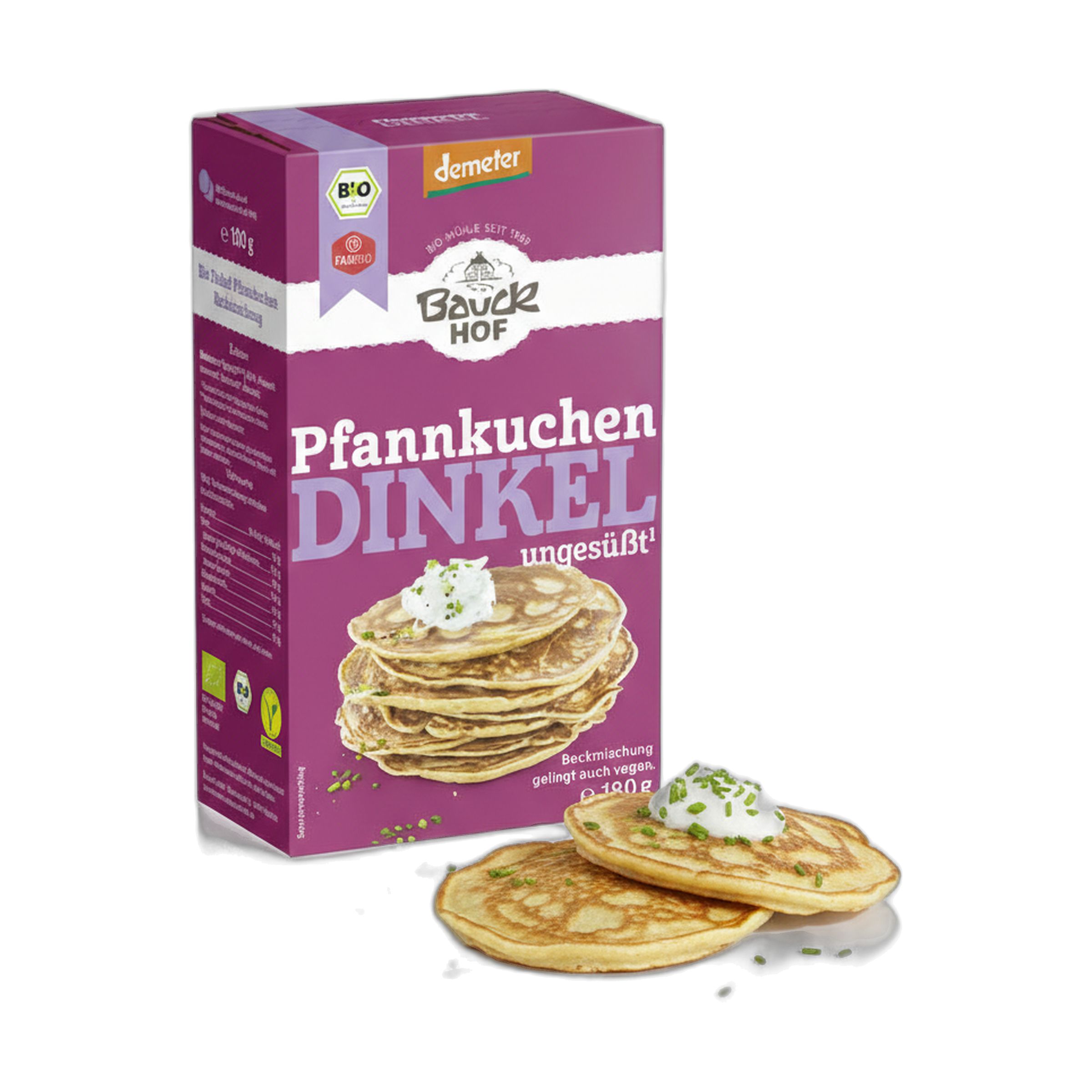 Bauckhof Bio Dinkel-Pfannenkuchen Mischung 180 g