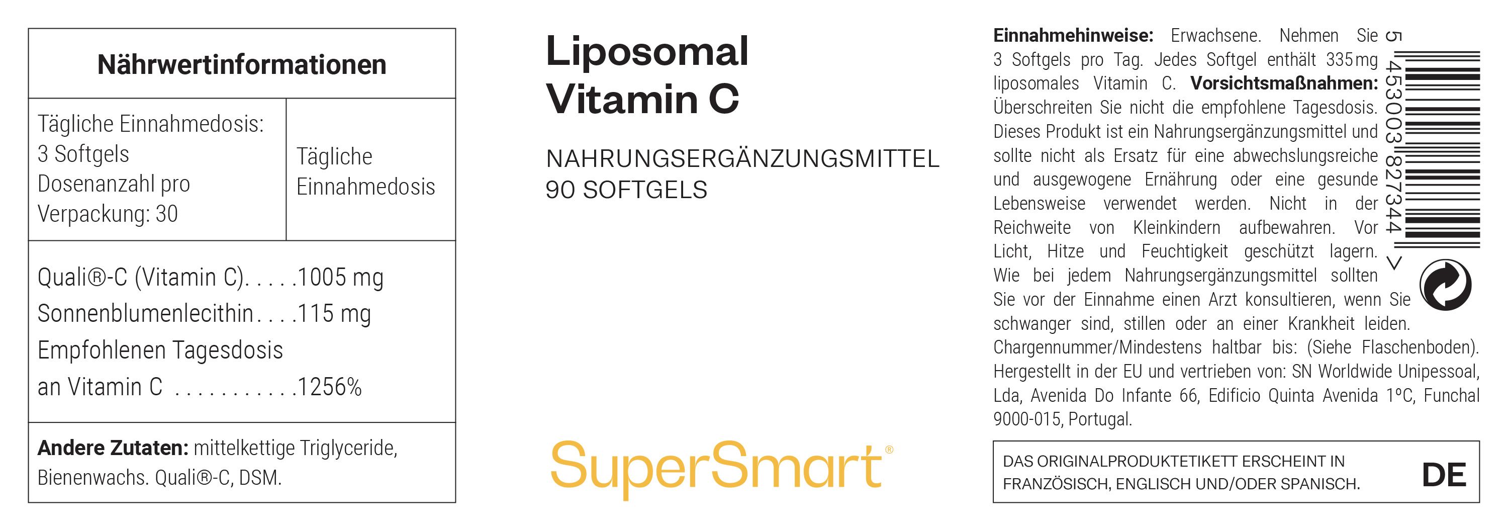 Liposomales Vitamin C - SuperSmart