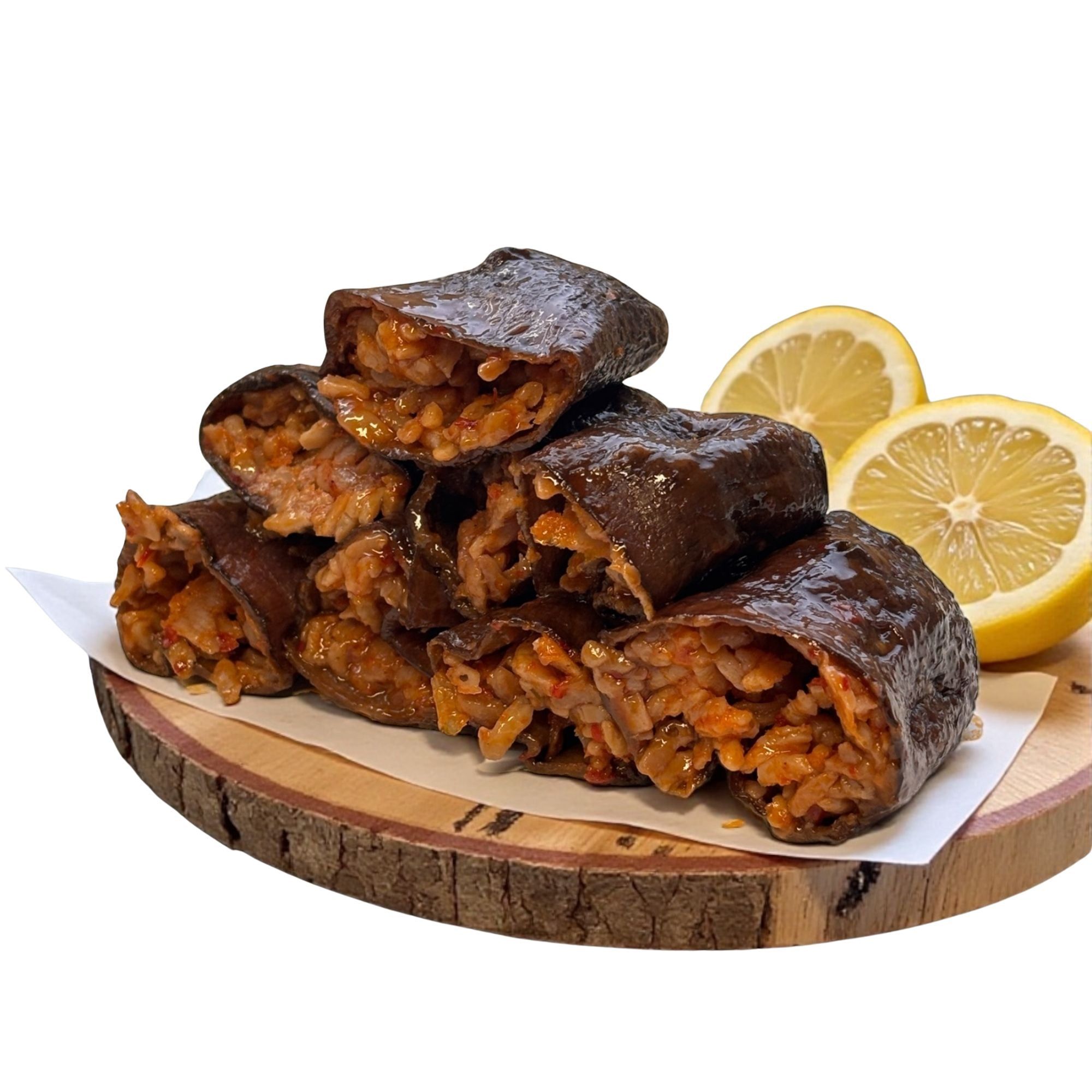 Öz Natur | Gefüllte Aubergine mit Olivenöl
