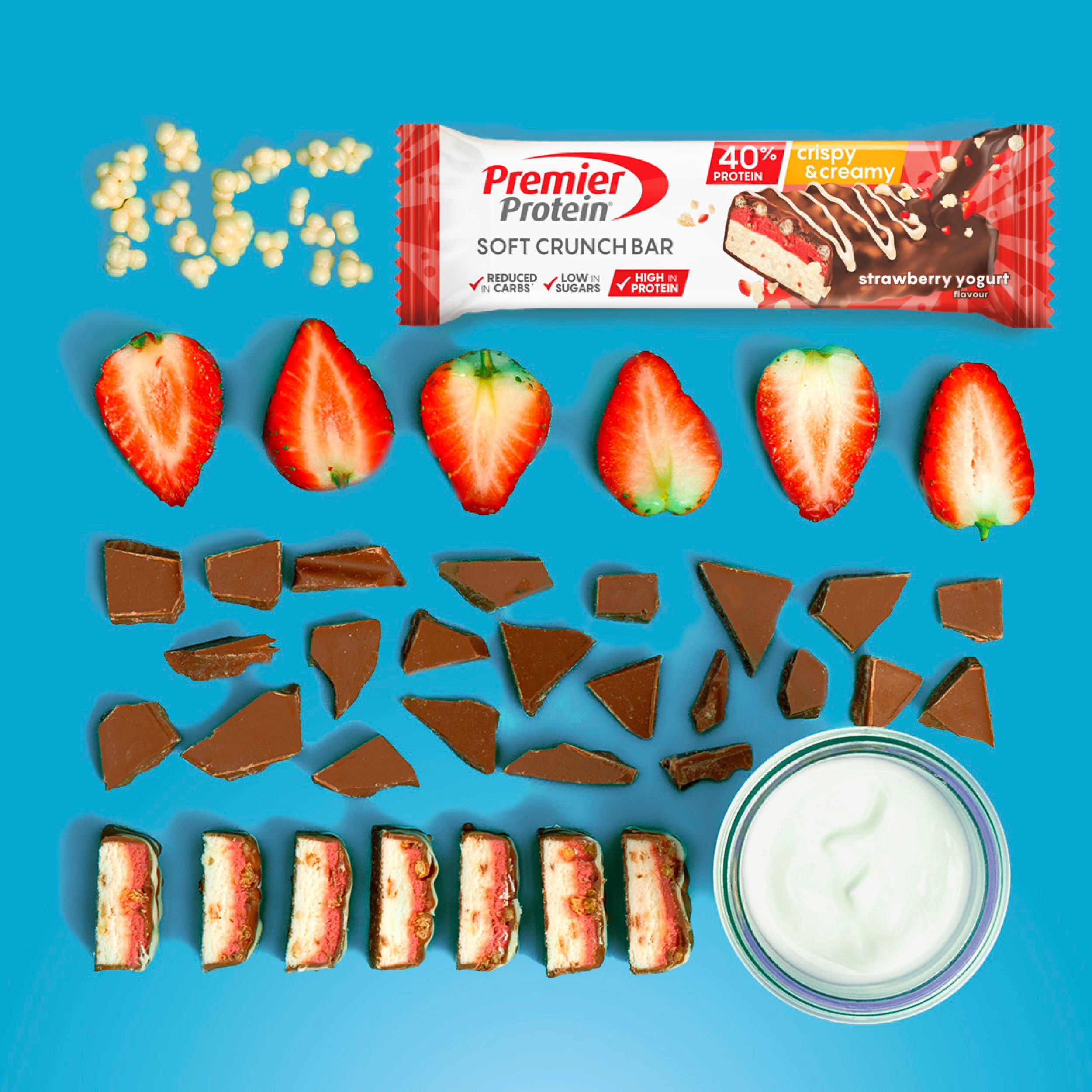 Premier Protein Soft Crunch Bar 40% High Protein Riegel