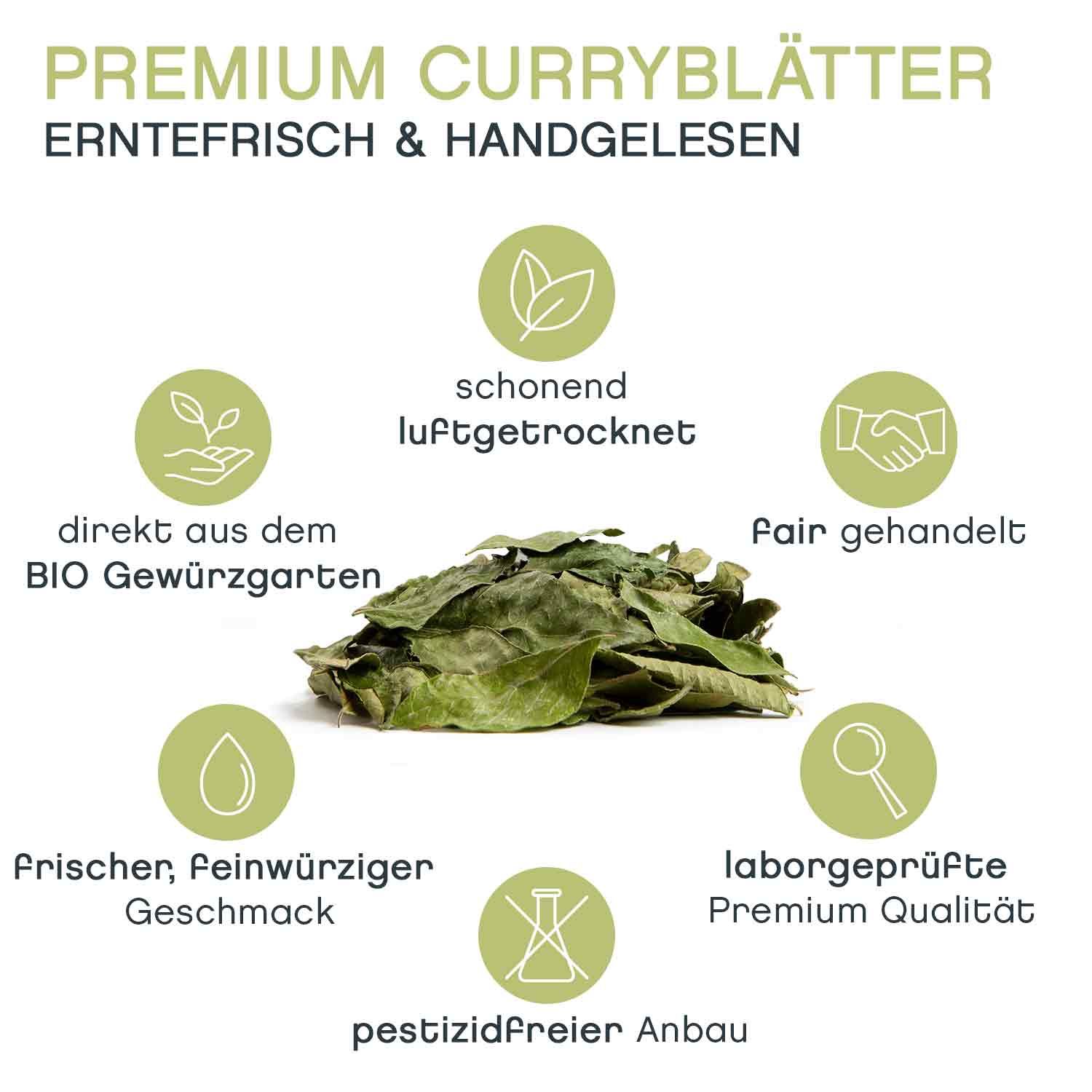 Pfefferdieb - Curryblätter ganz wildsammlung bio