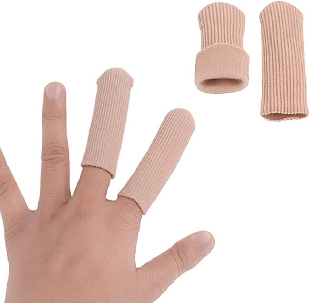 Finger- & Zehenschutz Silikon , elastische Schutzkappen, weich & wiederverwendbar
