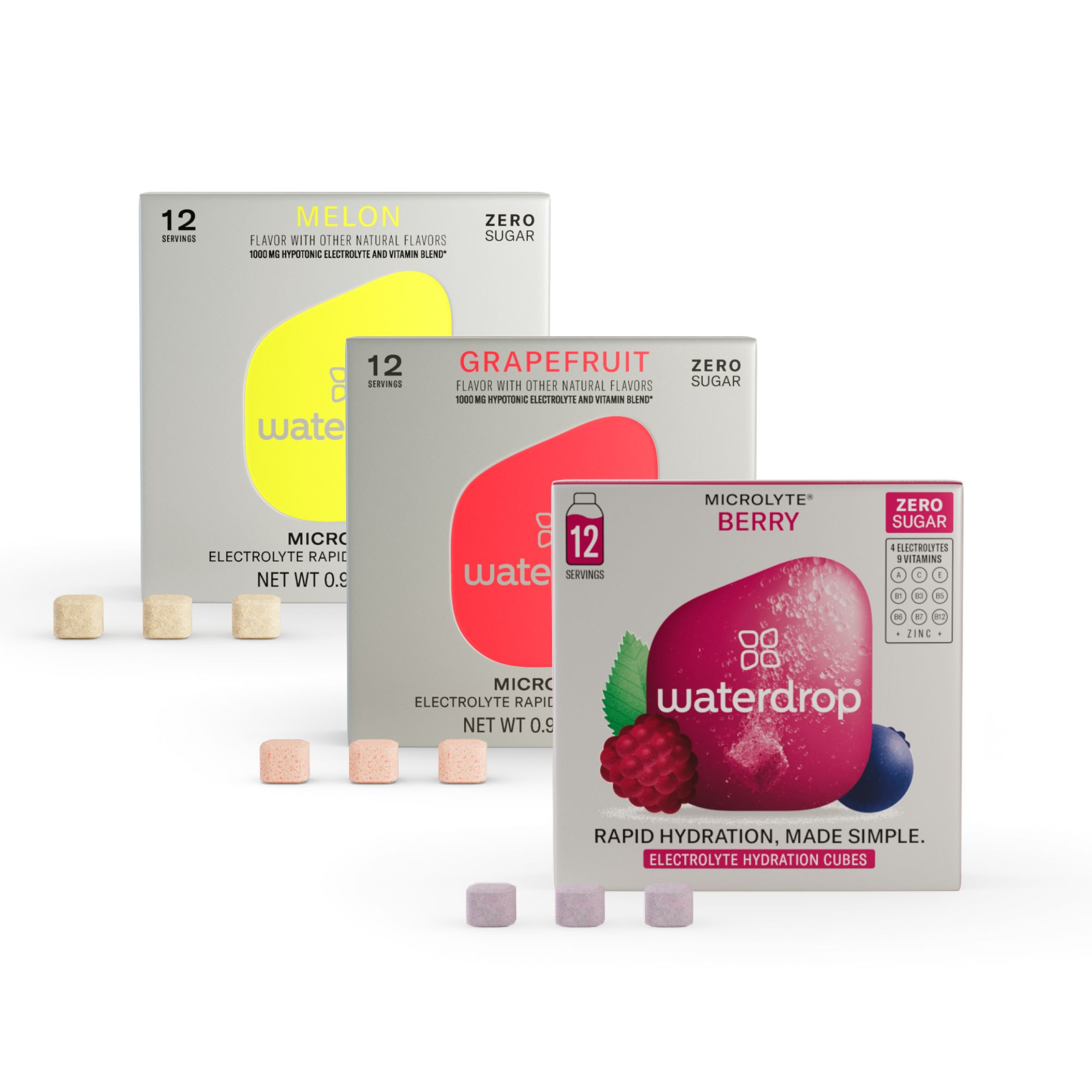 waterdrop® Microlyte Set Elektrolyt Getränkwürfel