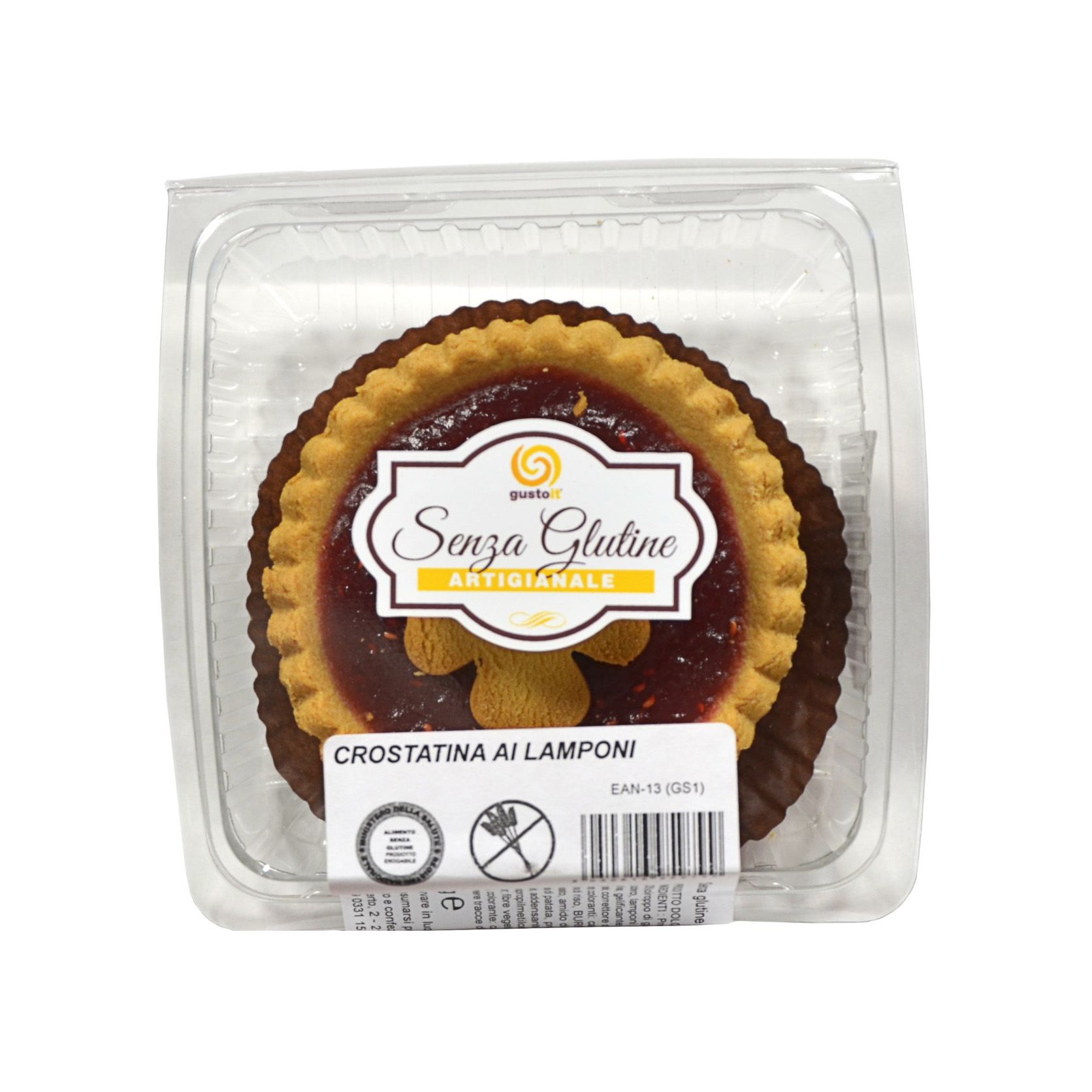 Crostatina ai Lamponi Senza Glutine - Gustoit