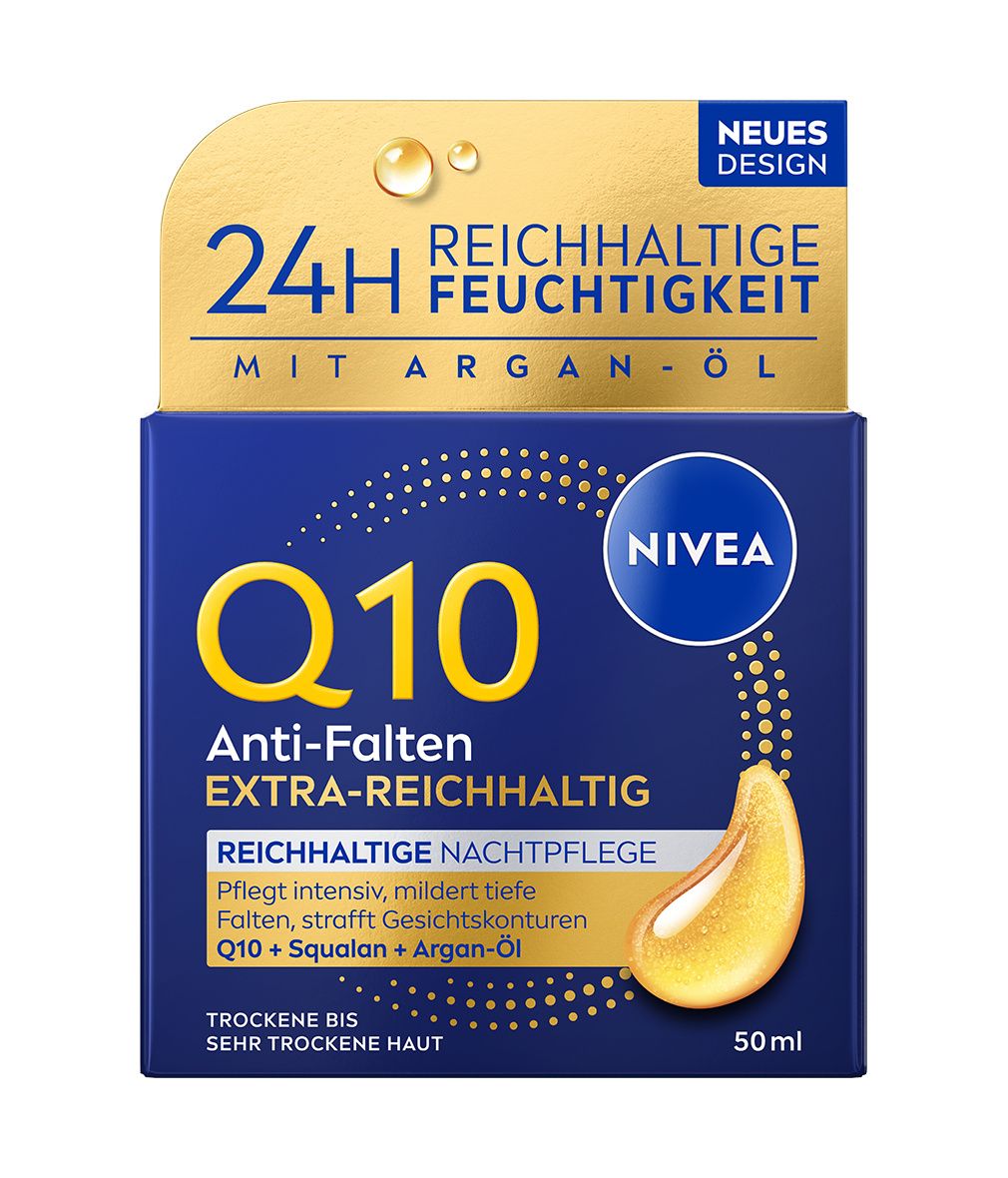 NIVEA Q10 Anti-Falten Power Reichhaltige Nachtpflege