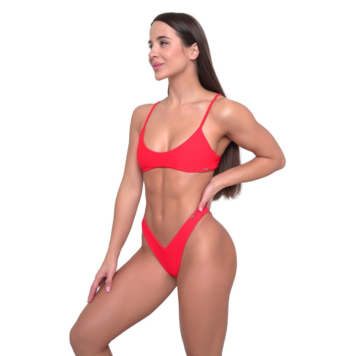 GymBeam HAWAII Bikini-Oberteil in Red