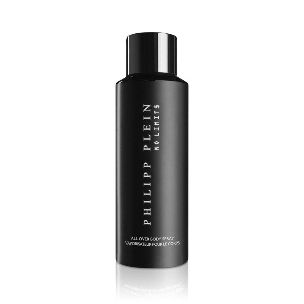 Schwarzer Zerstäuber für Philipp Plein No Limits All Over Body Spray, 150ml.