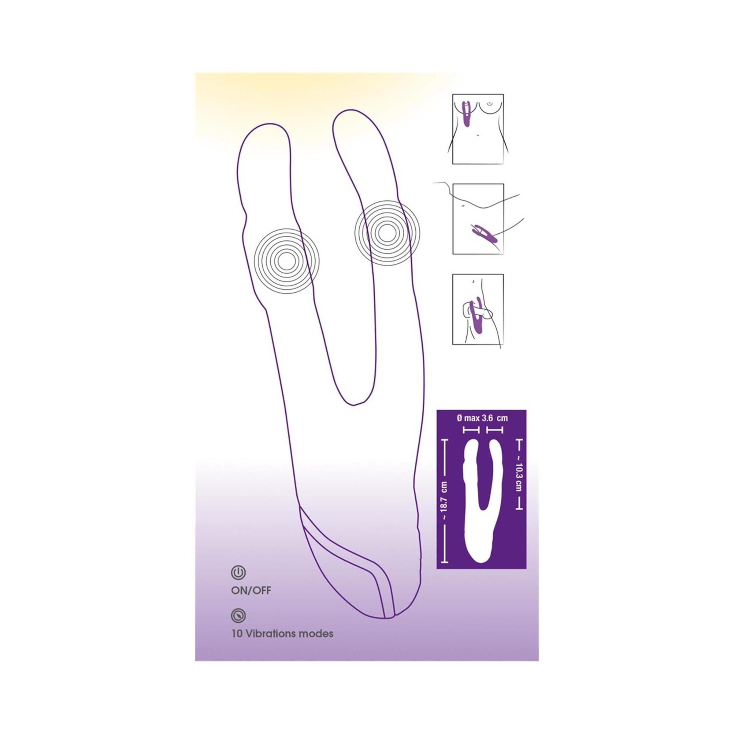 Sweet Smile - Double Vibrator