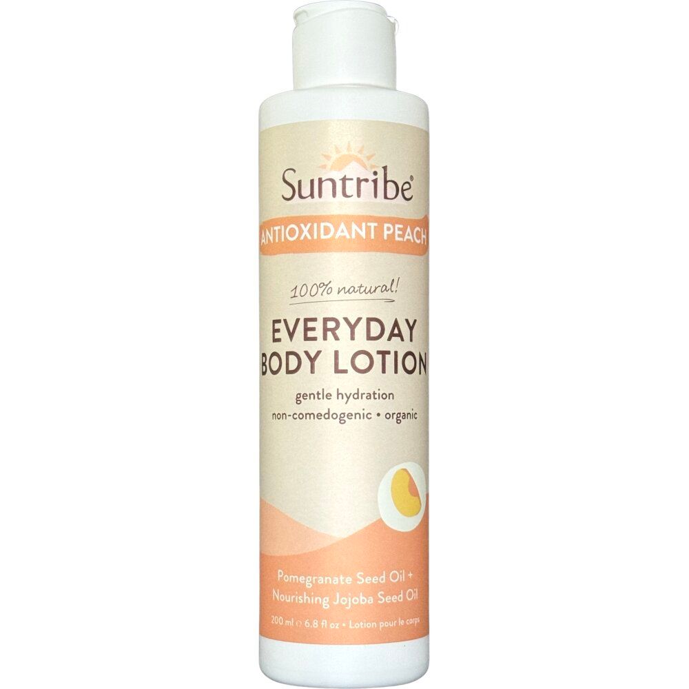 Suntribe Organic Everyday Body Lotion Antioxidant Peach