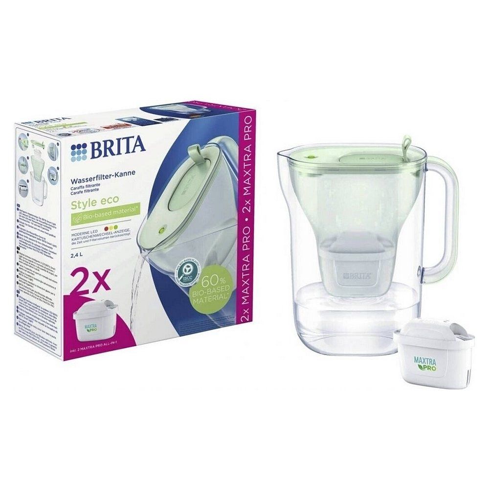 Brita Style eco green + 2x Maxtra Pro All-in-1 1 Pc