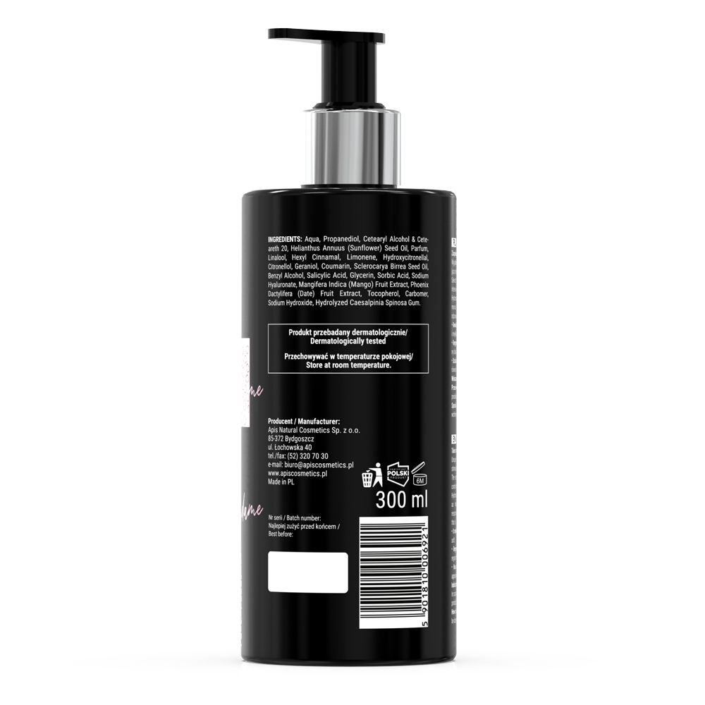 APIS BE BEUTY Handpflege Creme 300 Ml – Intensive Pflege Mit Arganöl, Shea Butter & Hyaluronsäure