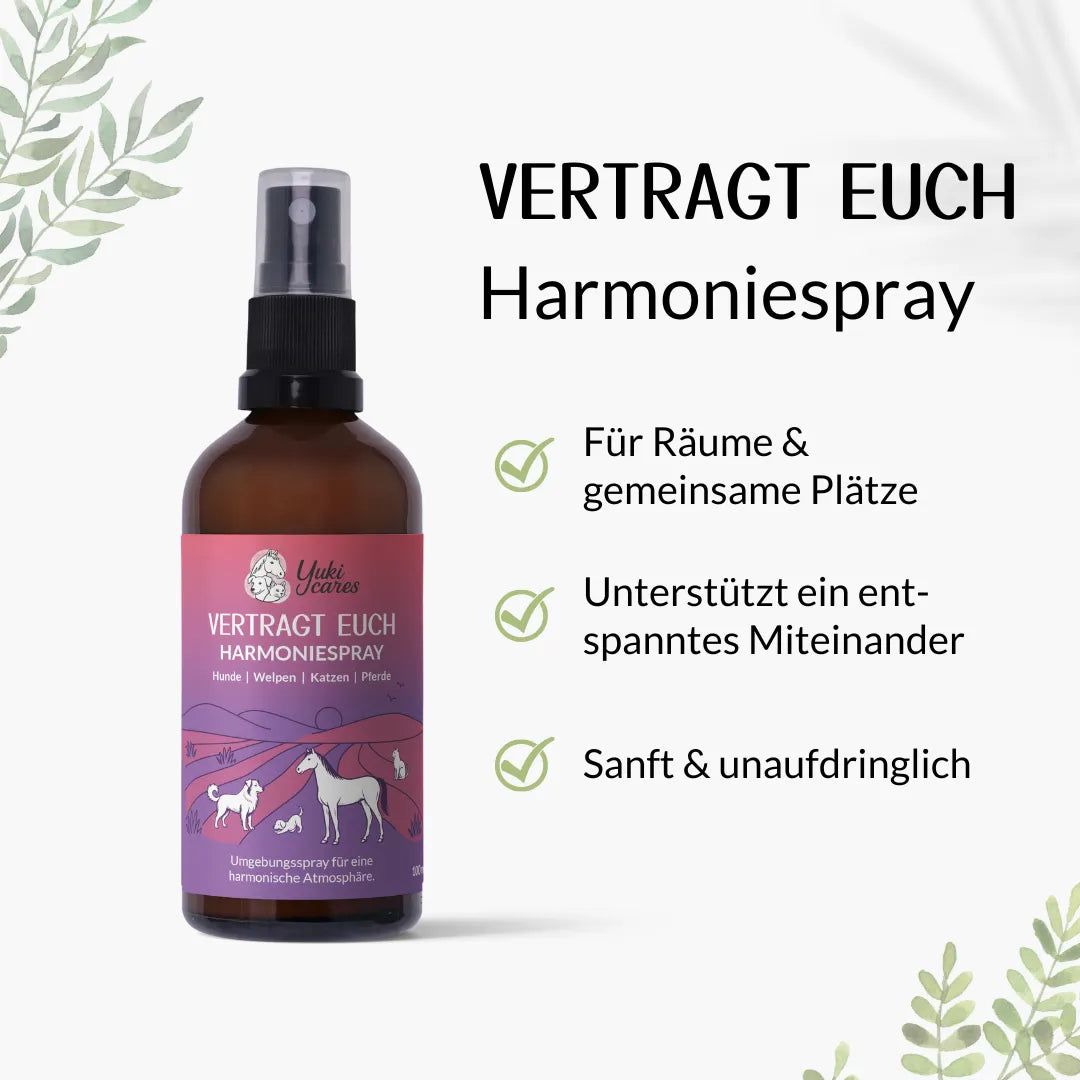 Yuki cares Harmoniespray Vertragt euch