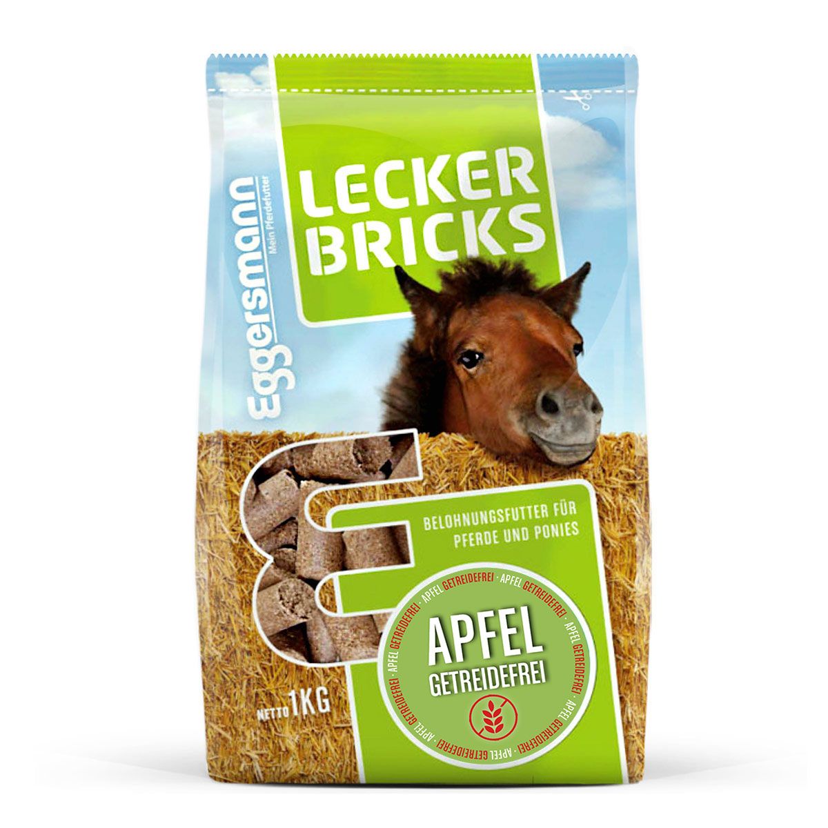 Eggersmann Lecker Bricks Getreidefrei Apfel