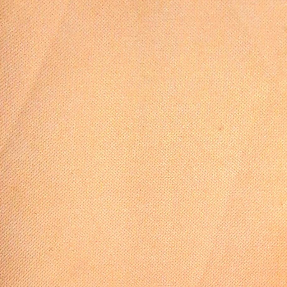 Stoffmuster in hellem Orange. Gewebte Textur mit diagonalem Muster. Nahaufnahme.