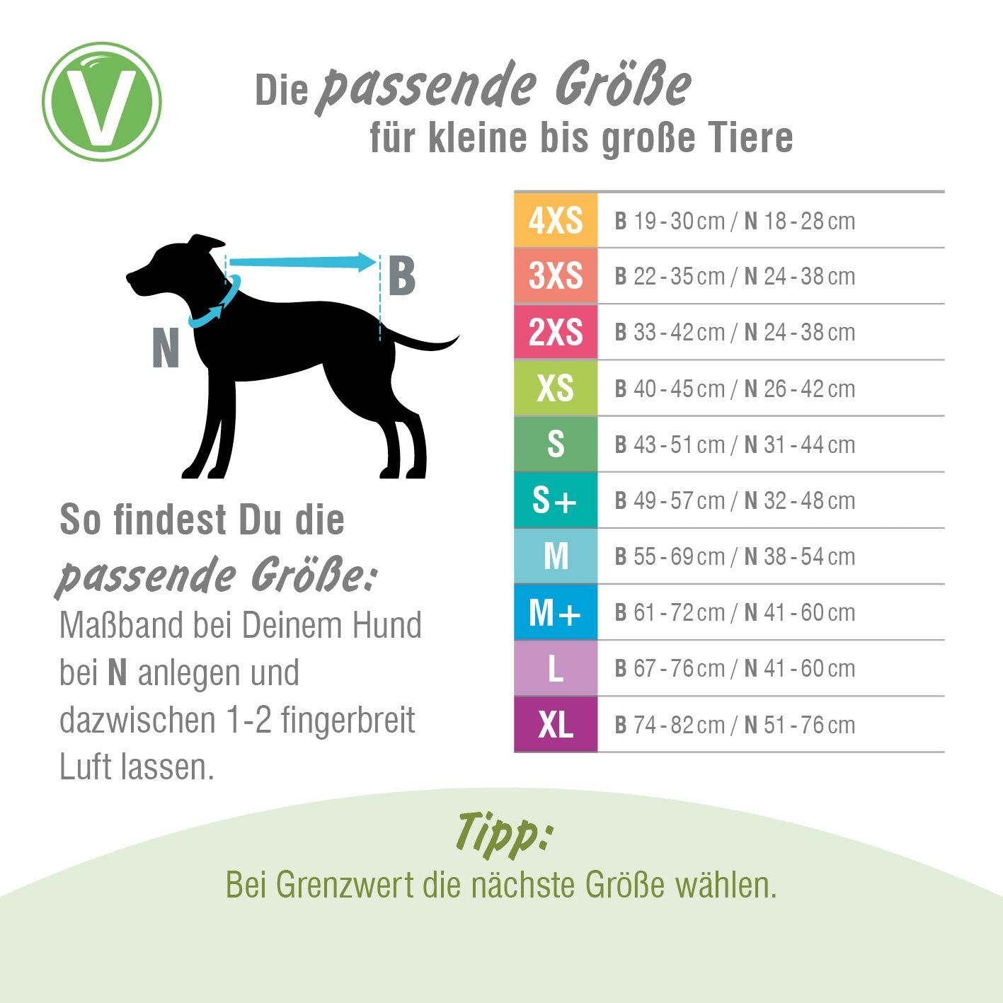 Vetlando Post-Op Body Schwarz
