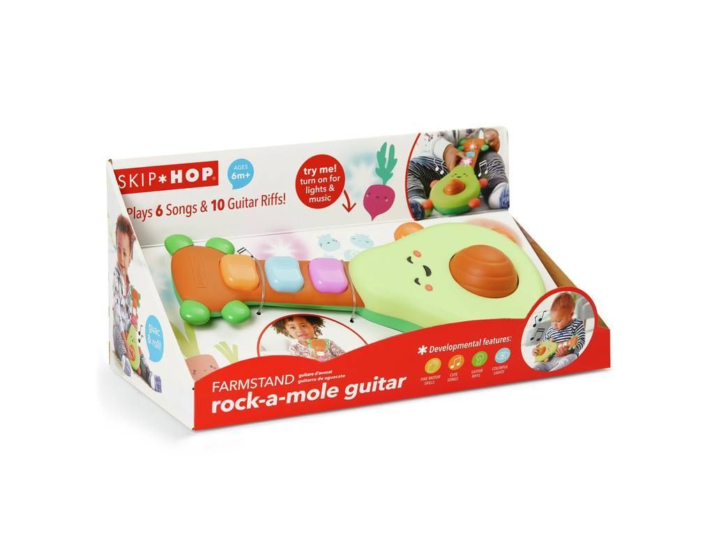 Skip Hop Rock-A-Mole Avocado Gitarre