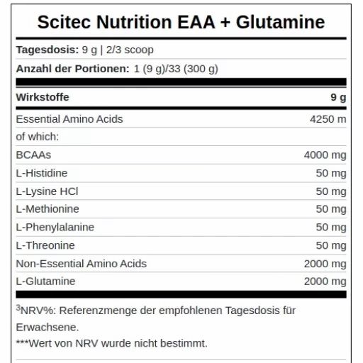 Scitec EAA + Glutamine