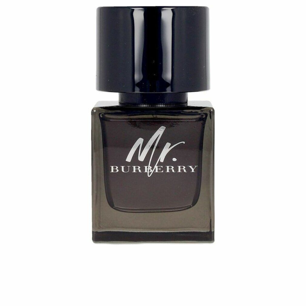 Mr. Burberry Eau de Parfum Flakon mit schwarzer Schleife.