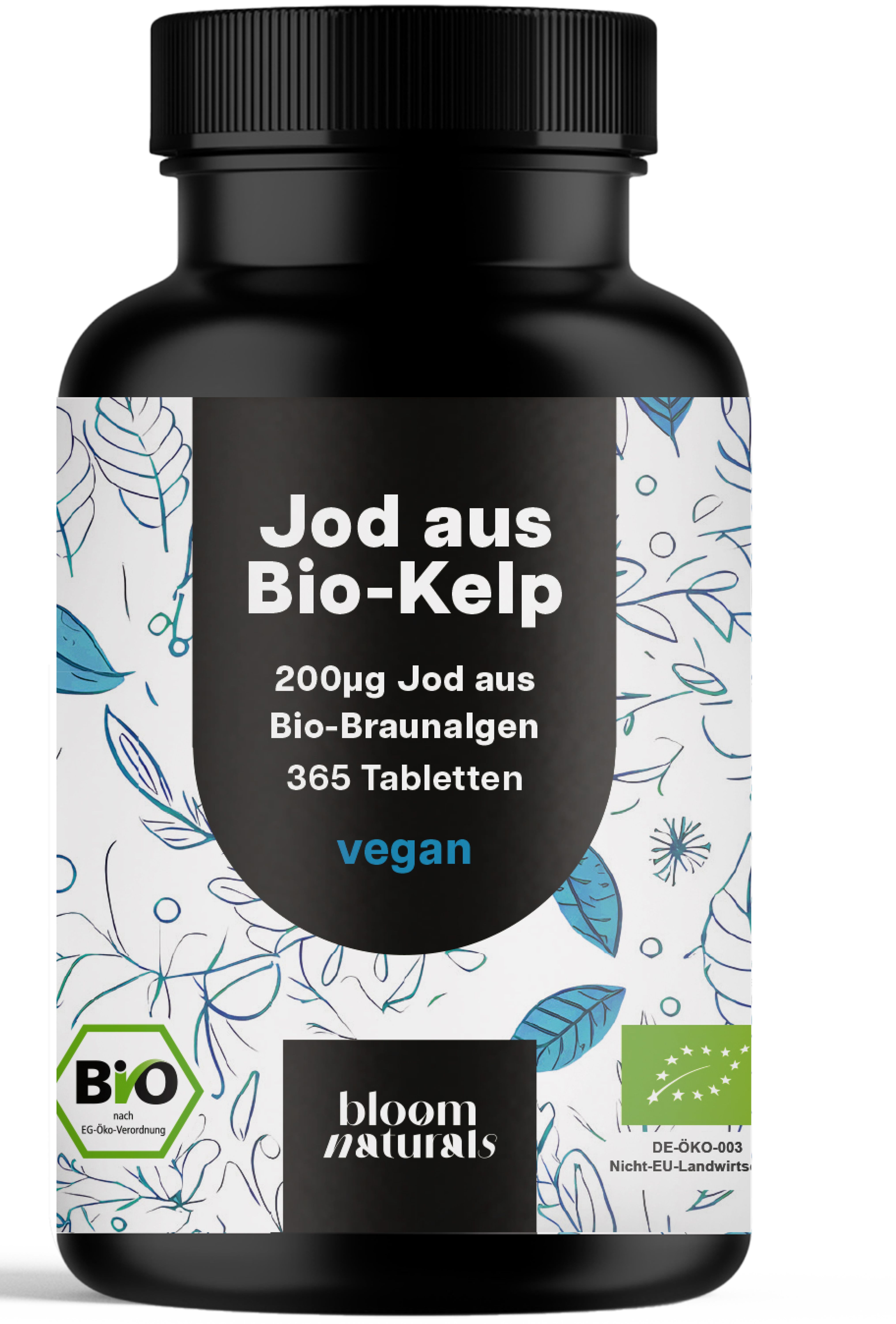 Bloom Naturals Jod Tabletten 200 µg 133 g