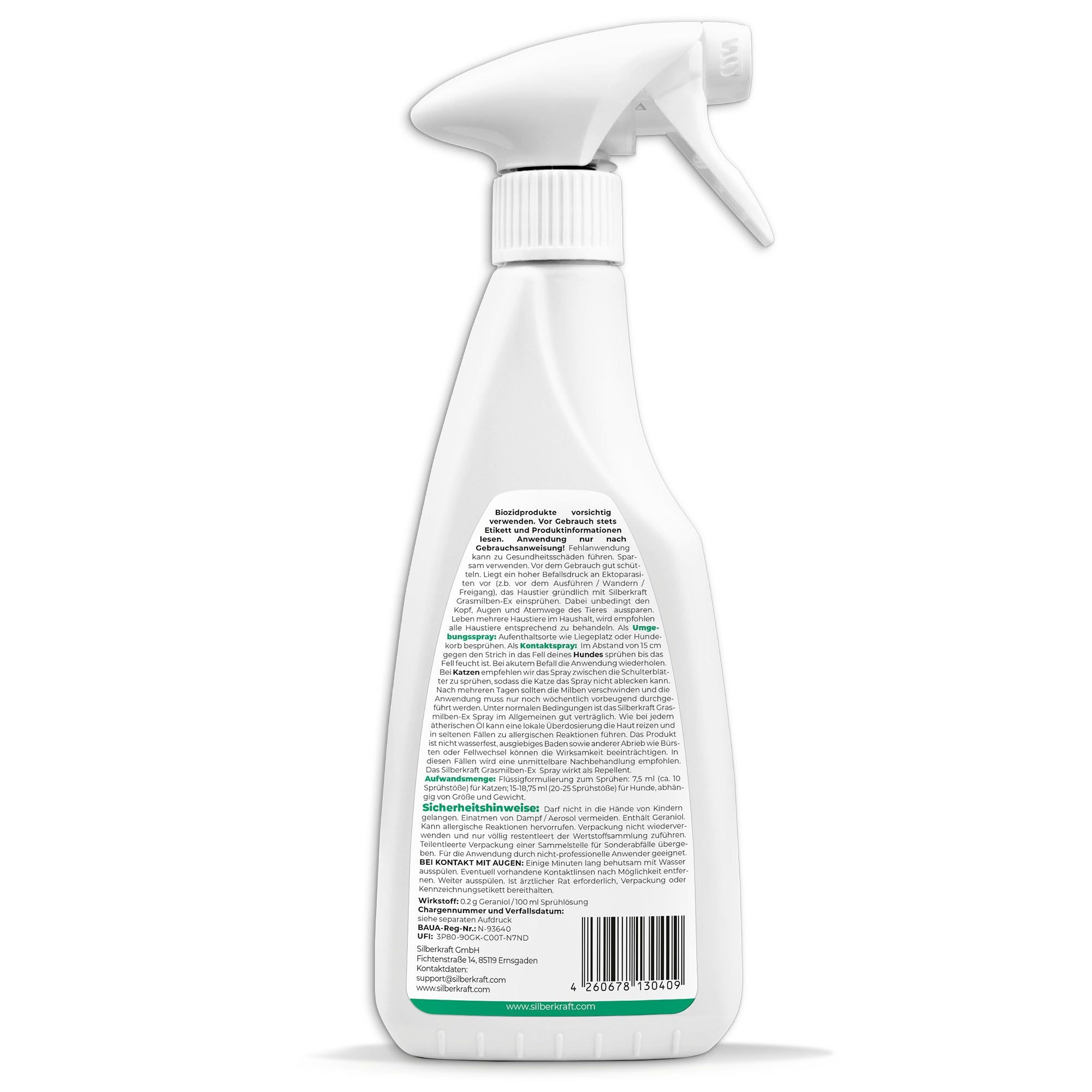 Silberkraft Milbenspray Hunde 500 ml Spray