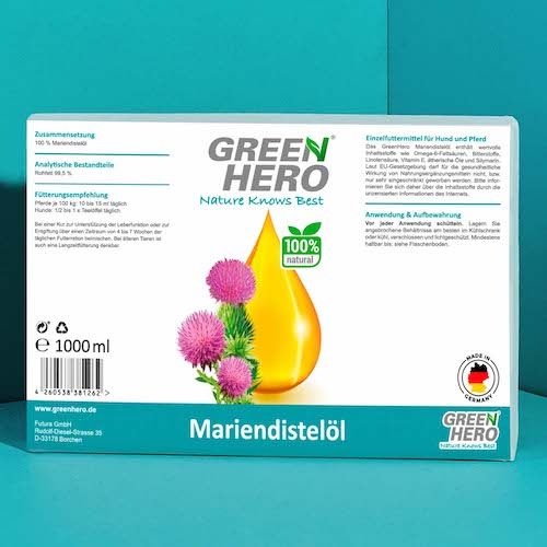 GreenHero Mariendistelöl