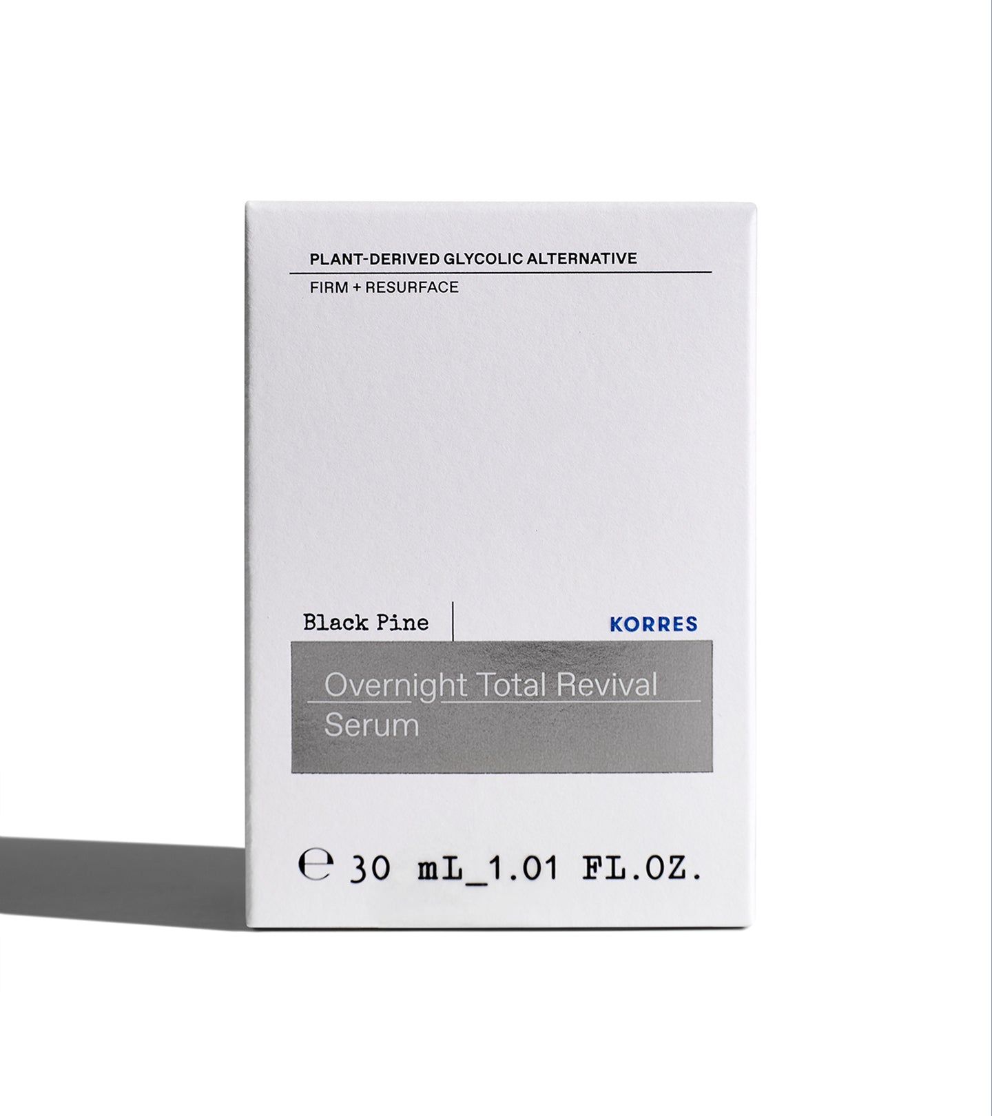 KORRES Black Pine 4D Bio Shape Lift belebendes Nachtserum