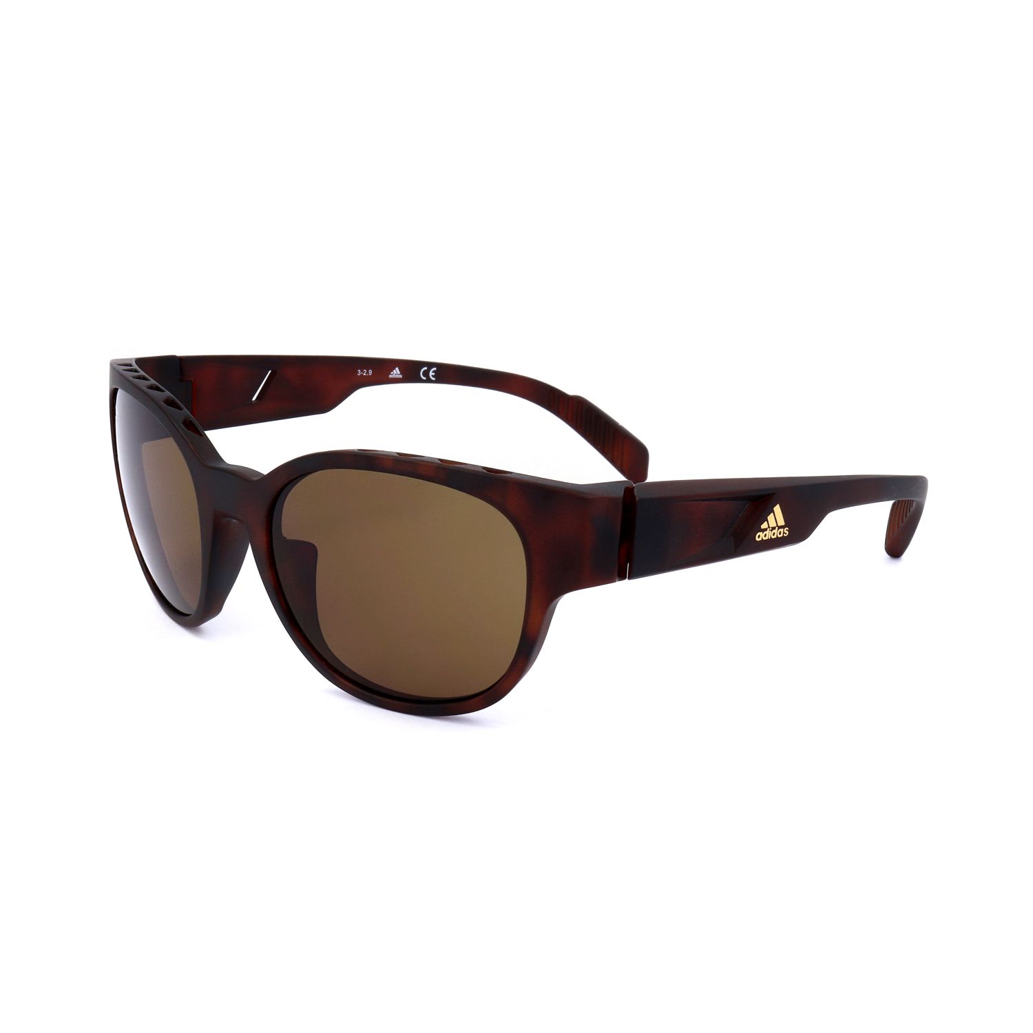 Adidas occhiali da sole unisex SP0009 mottled dark brown