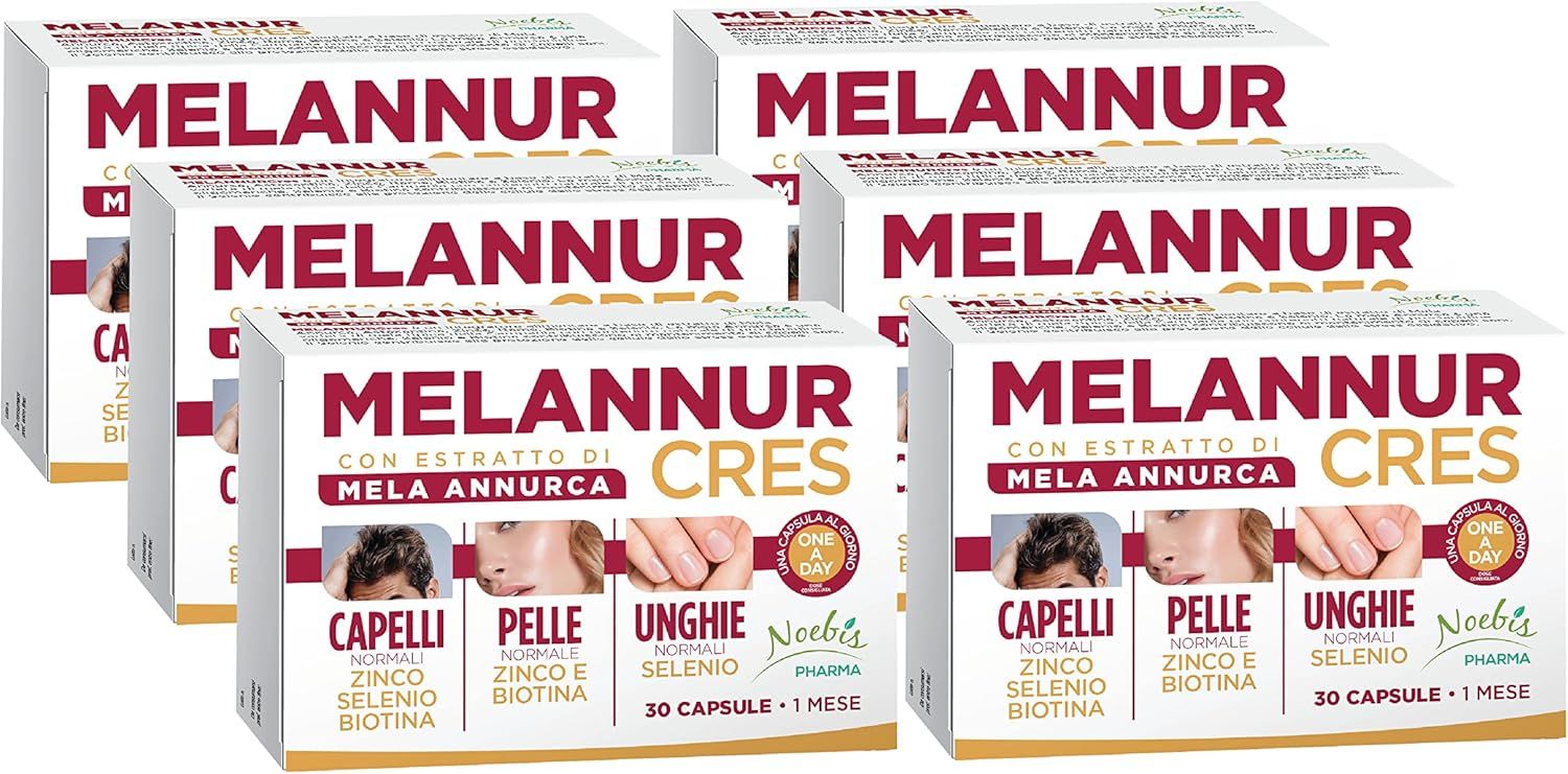 Noebis Pharma MelannurCres – 30 Capsule – Mela Annurca e Biotina