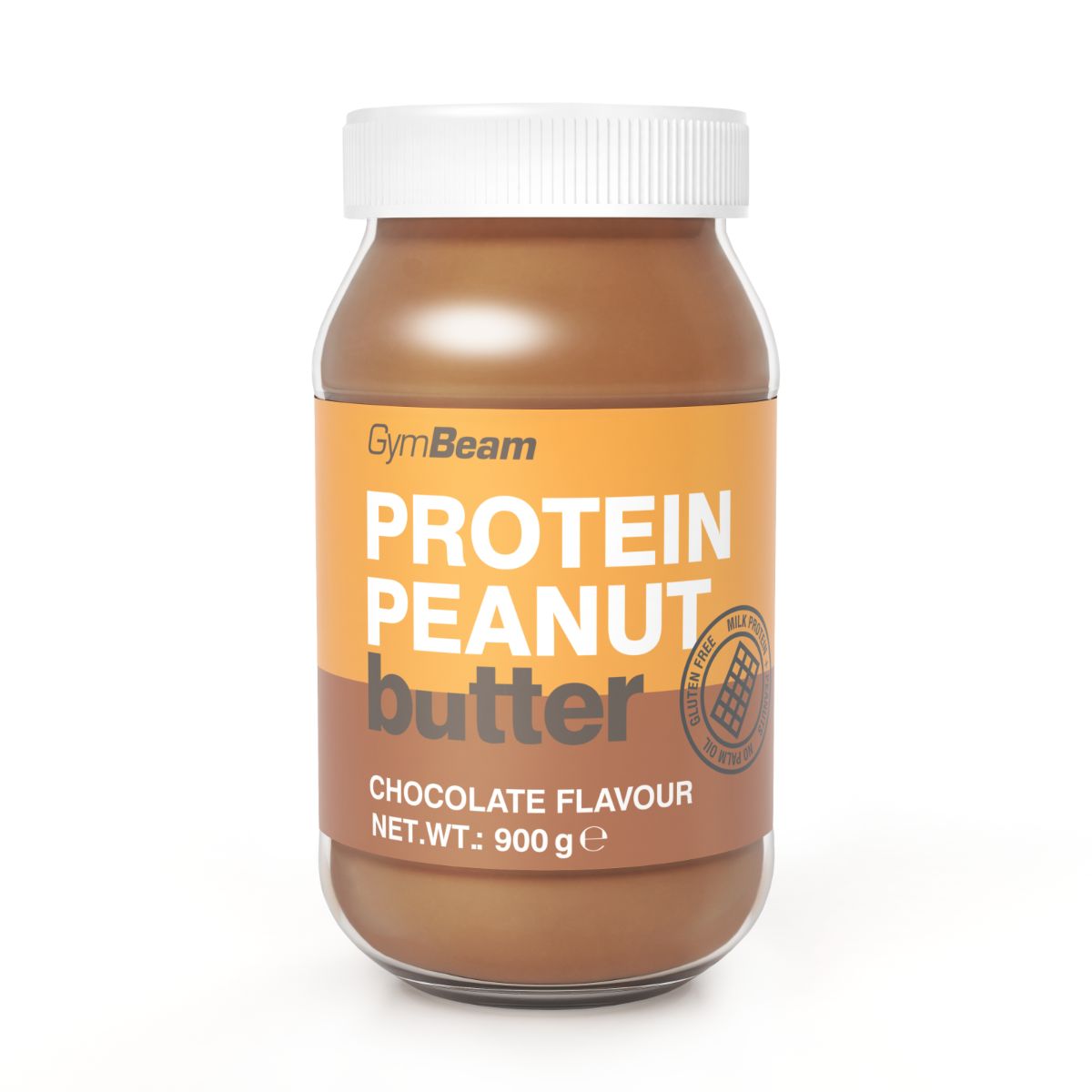 GymBeam Protein-Erdnussbutter Erdnussaufstrich mit Protein 900 g