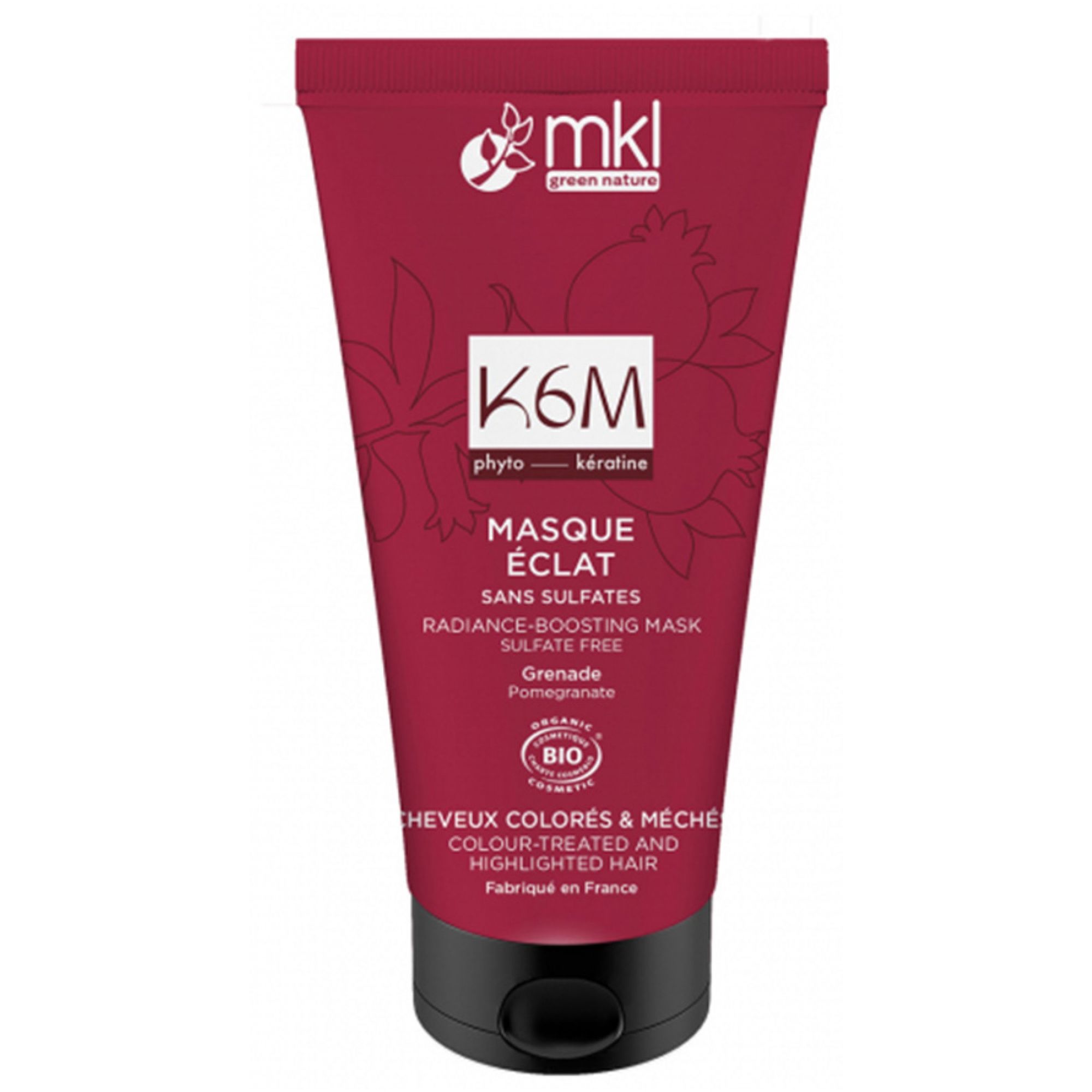 MKL Green Nature K6M Glanz-Maske Für Gefärbtes Oder Gesträhntes Haar 1 15x7,6x4,5 cm
