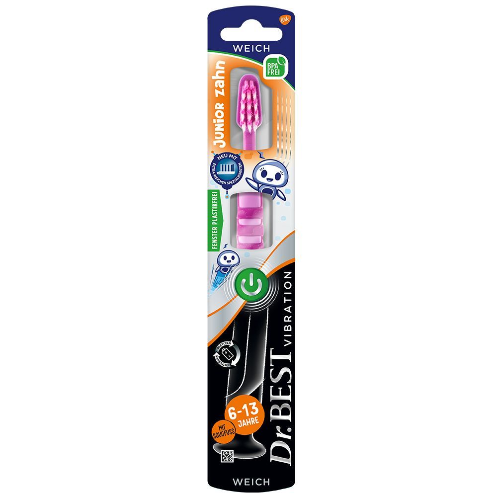 DR Best Kids Vibration Power Brush 1 St Zahnbürste