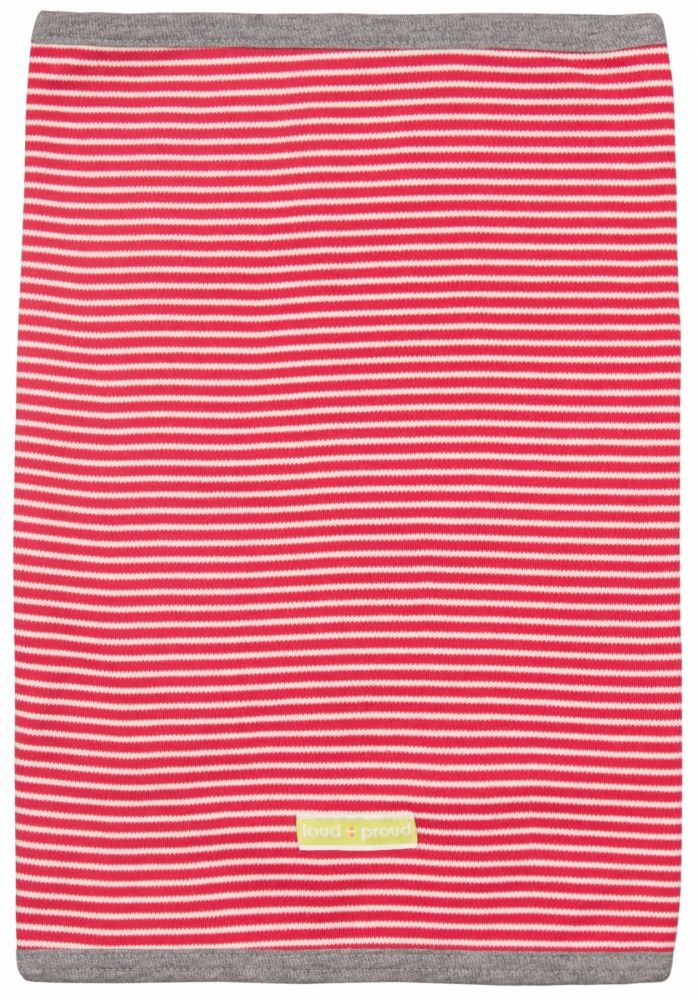 loud + proud Schlauchschal, tomate