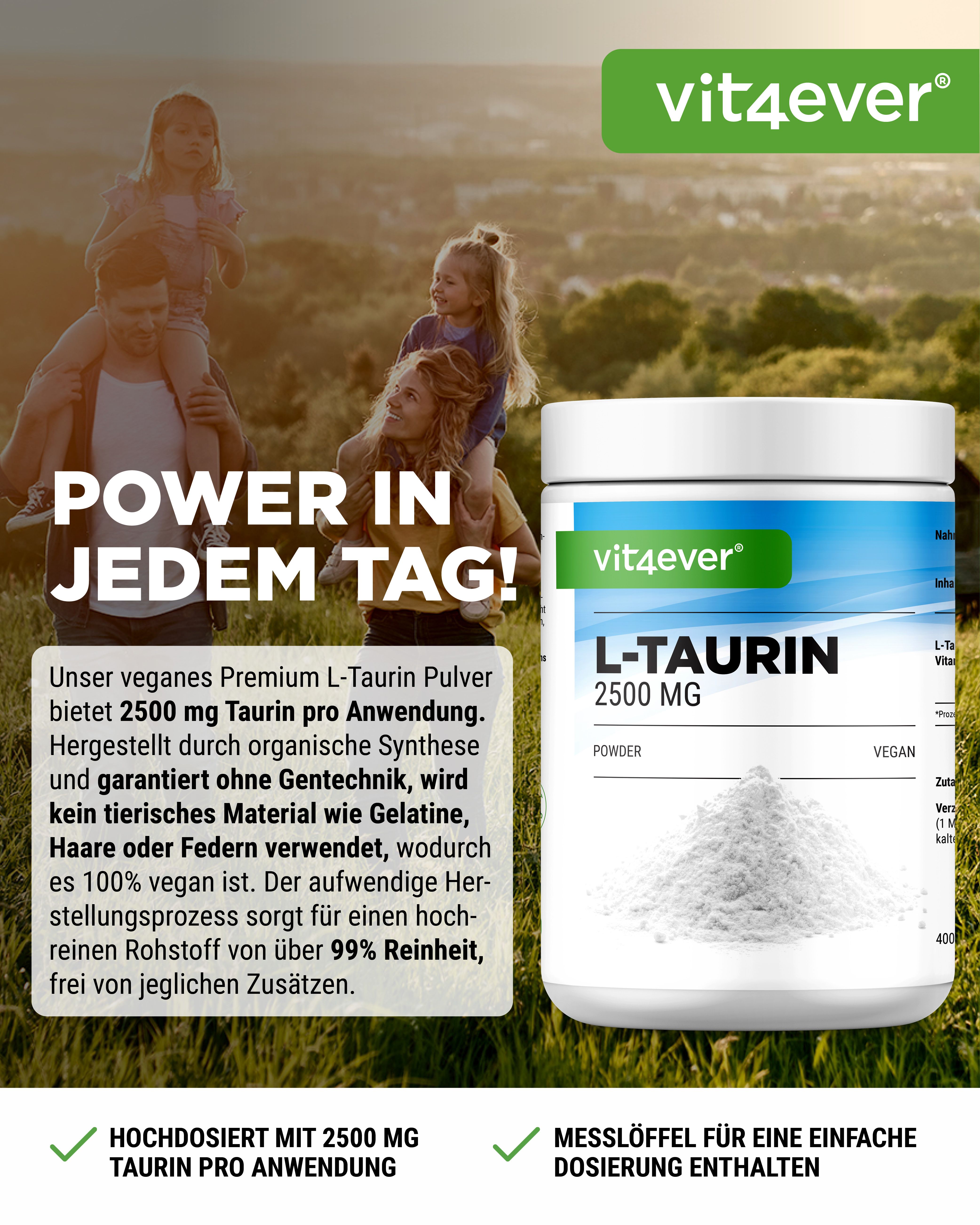 vit4ever L-Taurin