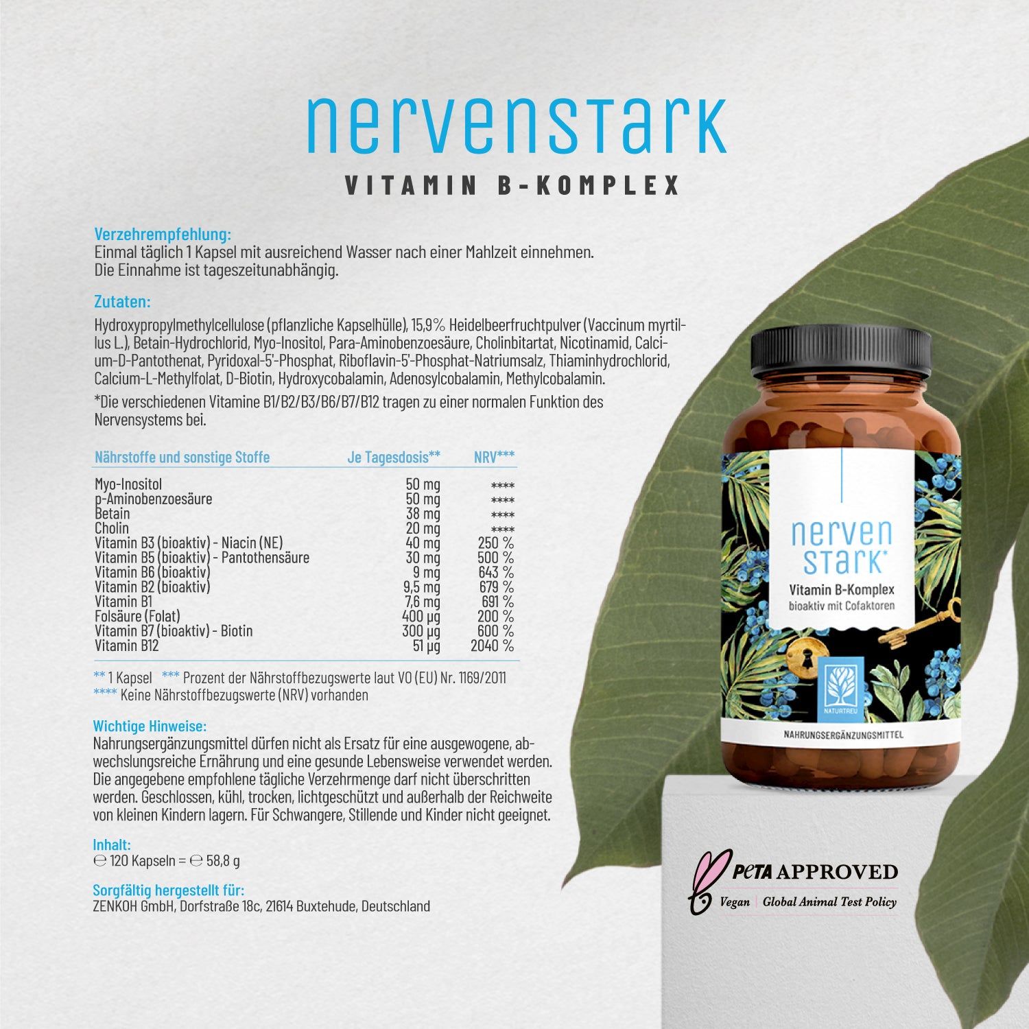 KRAFTRESERVE NERVENSTARK Paket - NATURTREU®