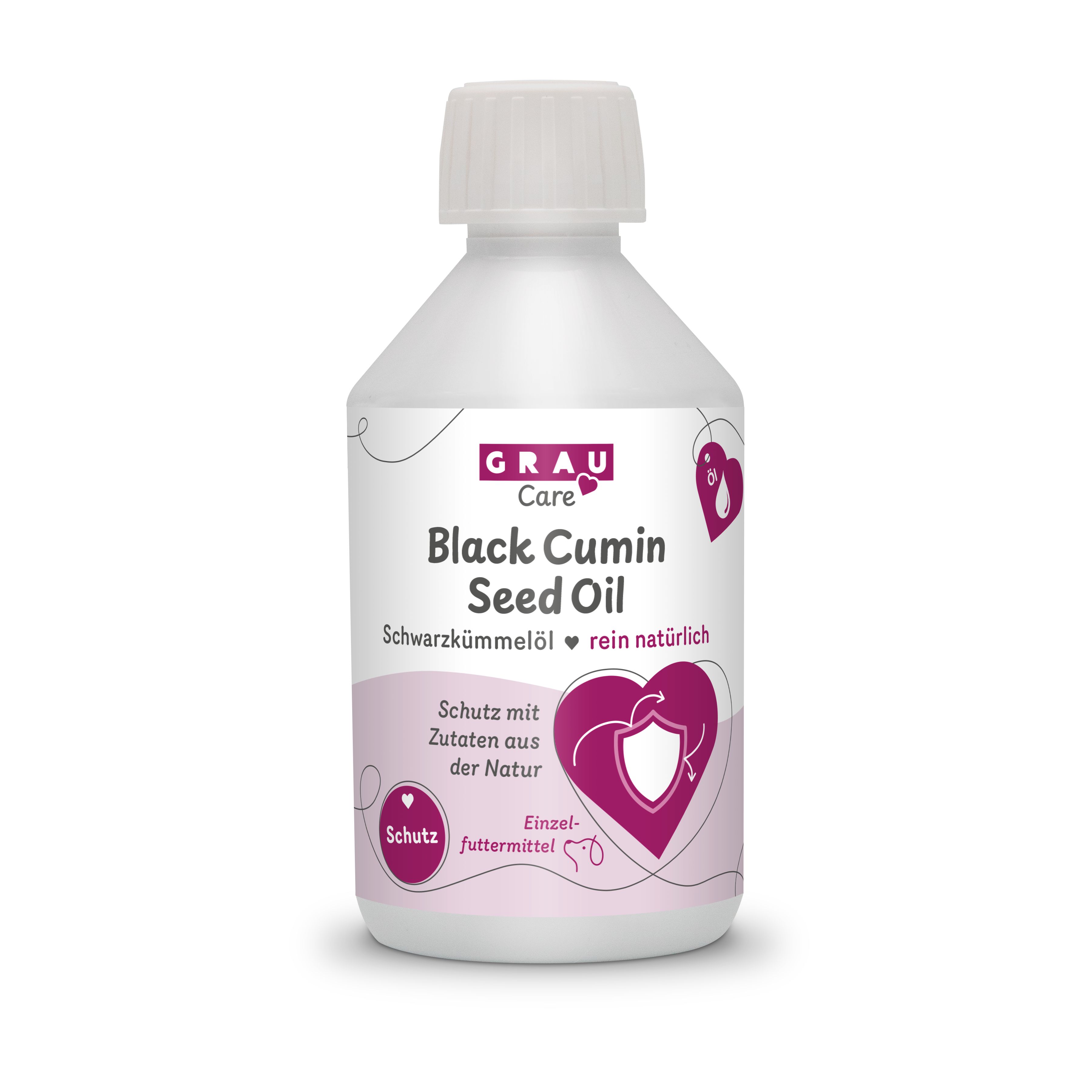 Grau Hund - Schwarzkümmelöl gepresst 250 ml Öl