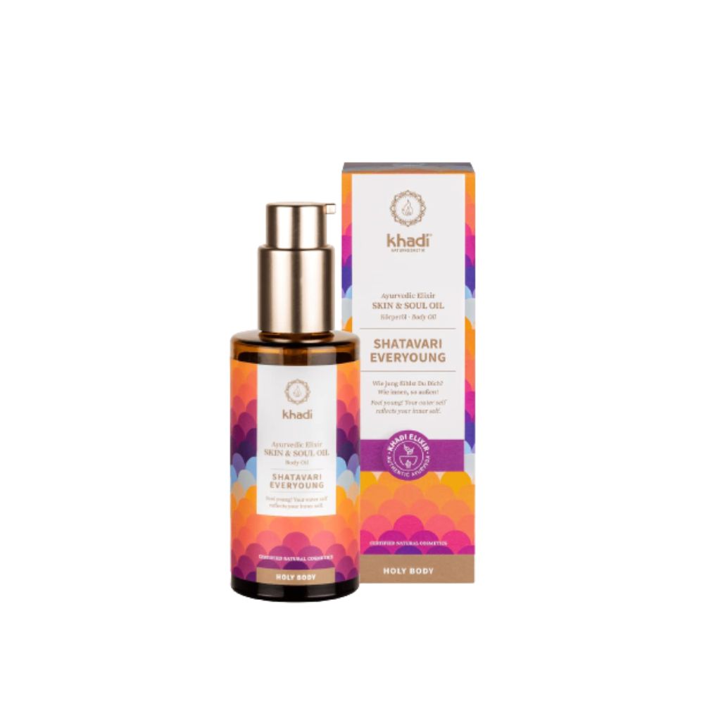 Khadi Ayurvedisches Körperöl Skin & Soul Oil Shatavari Everyoung