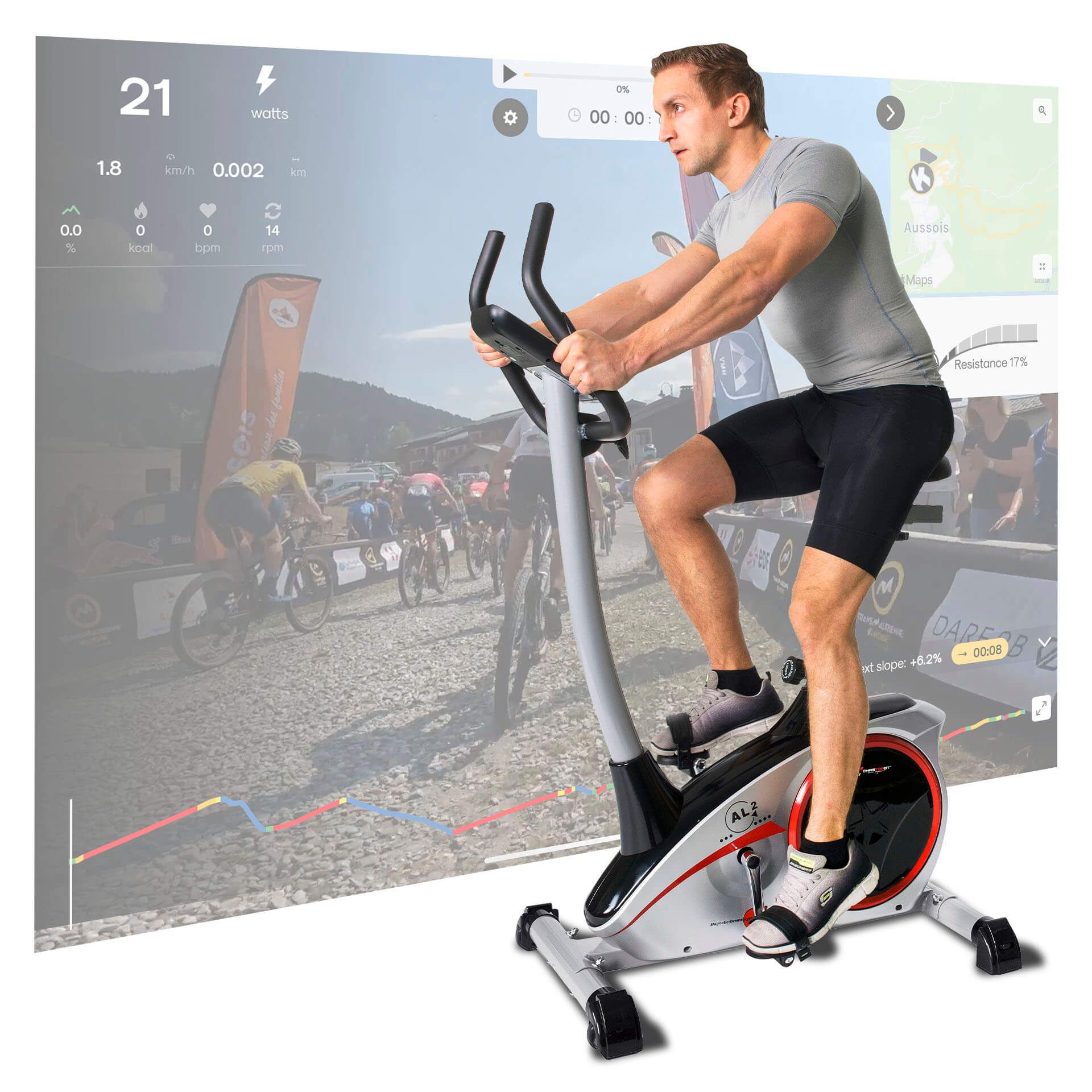 CHRISTOPEIT SPORT AL 2 S DIGITAL — Silver