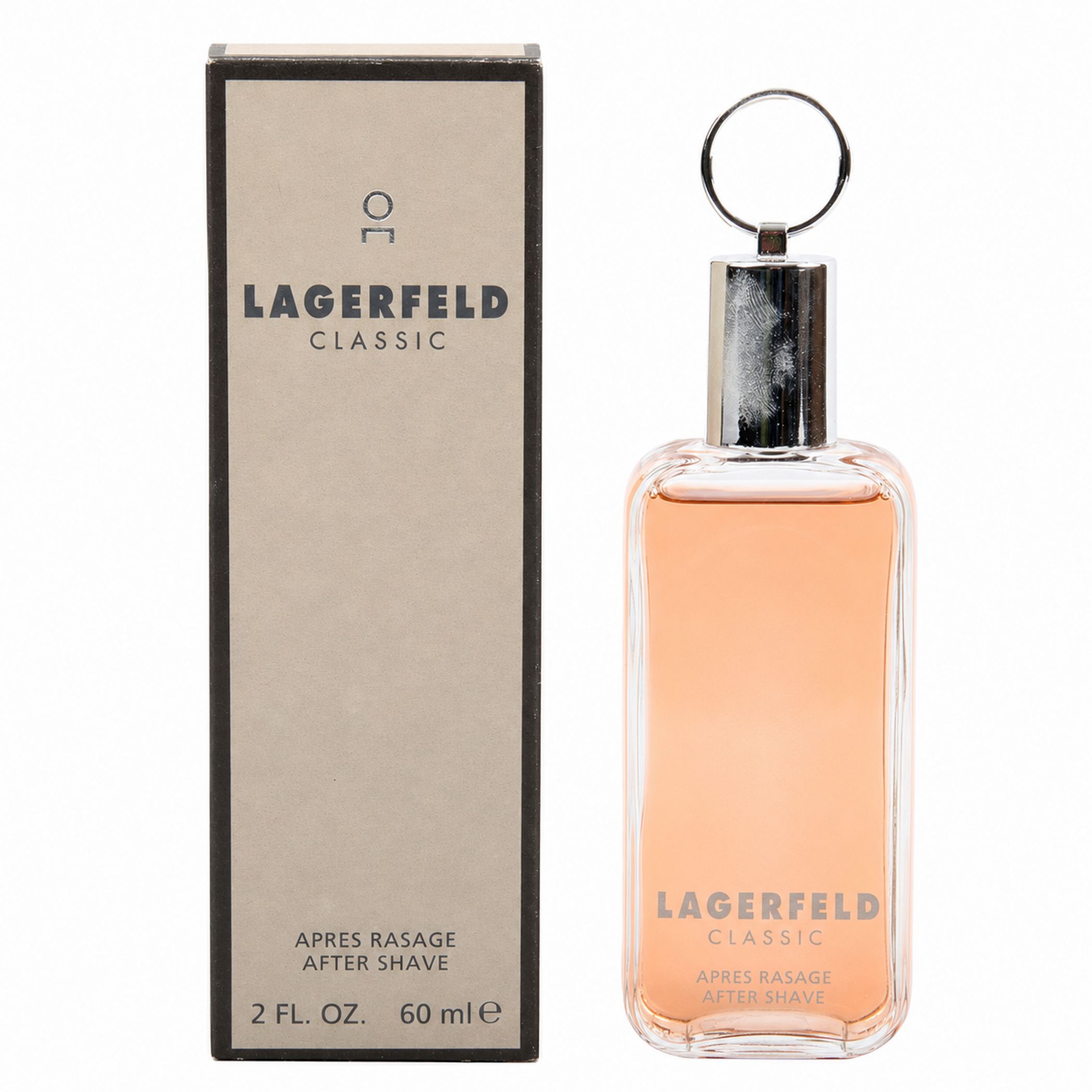 Lagerfeld Classic After Shave 60ml Flakon und Verpackung.