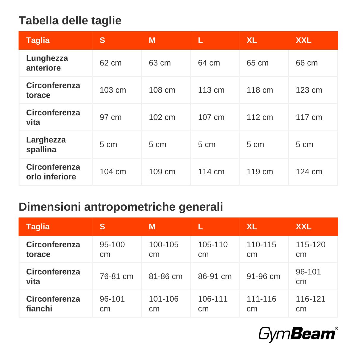GymBeam Tanktop Herren Stringer locker mit tiefen Armlöchern in Flame