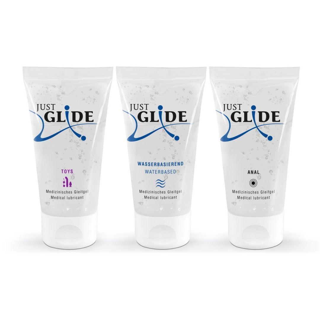Gleitgel-Set „Just Glide“, 3-teilig