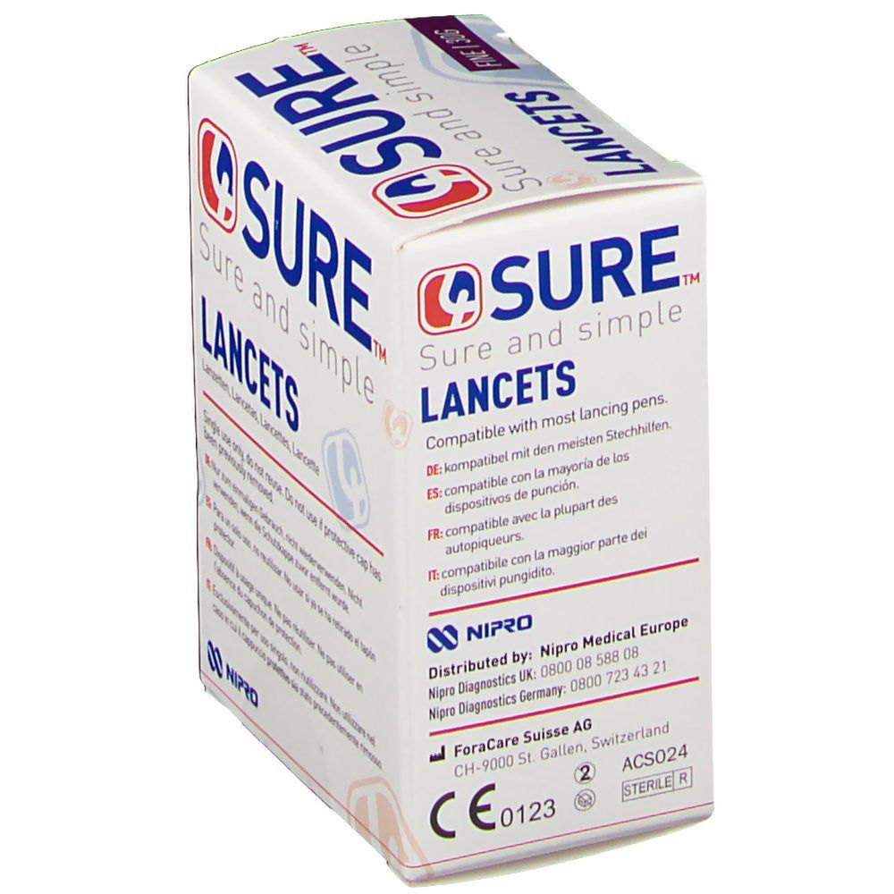 4SURE Lancets fine 30G