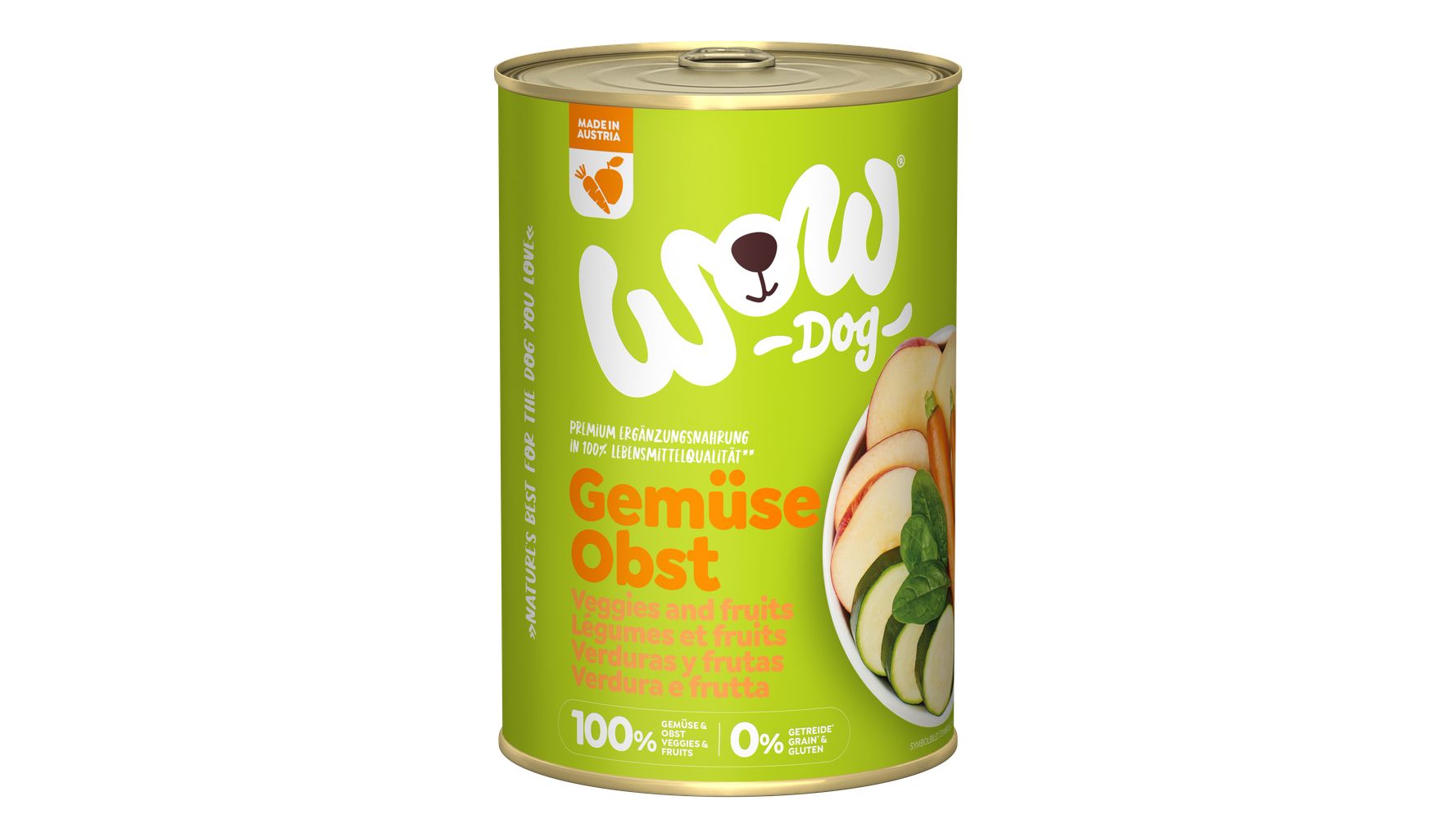 WOW PUR 100% Gemüse & Obst