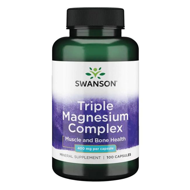 Swanson Dreifach-Magnesium-Komplex 400 mg 100 Pc
