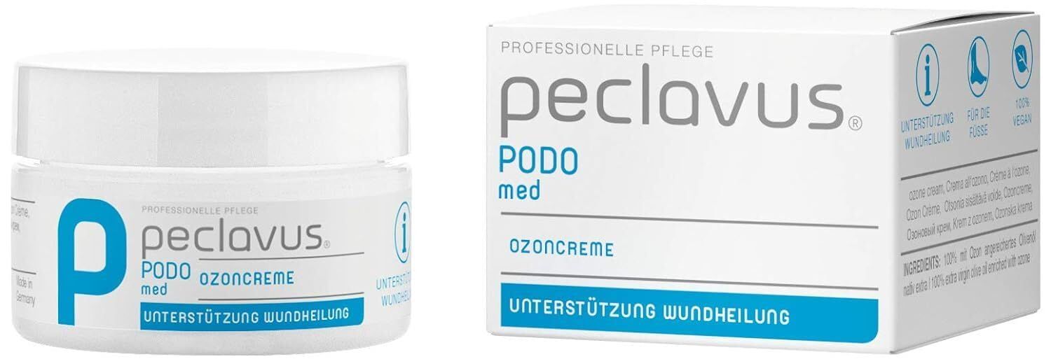 Peclavus PODOmed Ozoncreme 15 ml Fußcreme