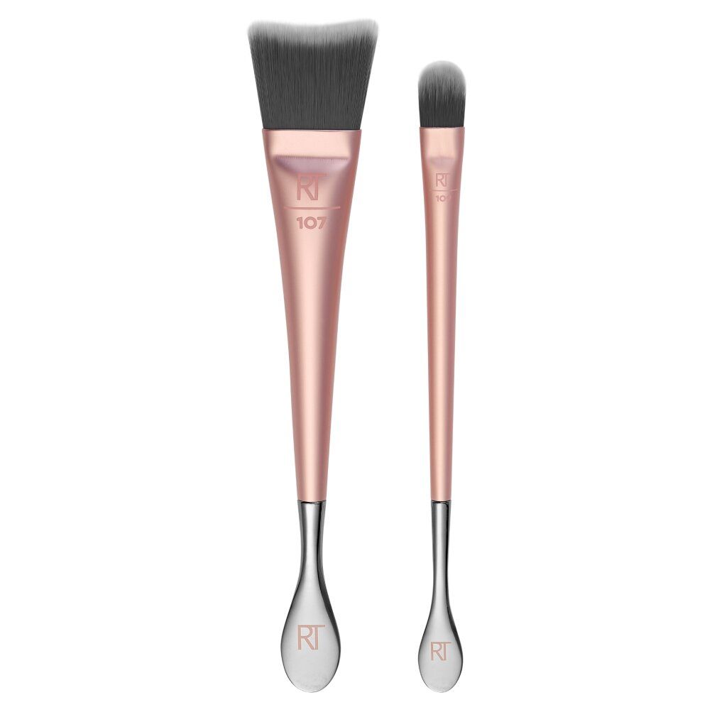 Paris Present Uk Limited Real Techniques - Skincare Brush Duo - 2 Pennelli Per Make-Up - Immagine 3