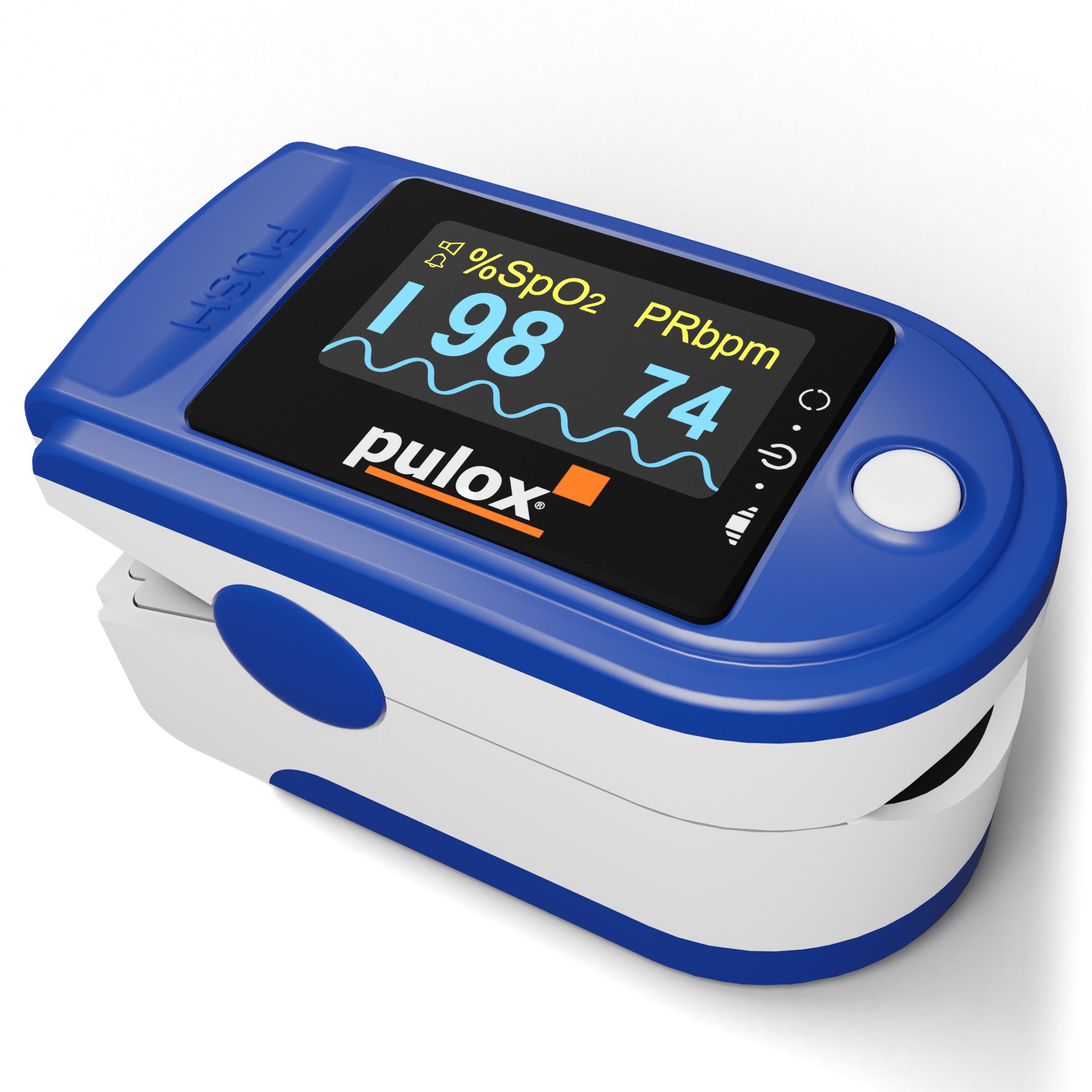 Pulox PO-200A Solo - Finger-Pulsoximeter - Blau