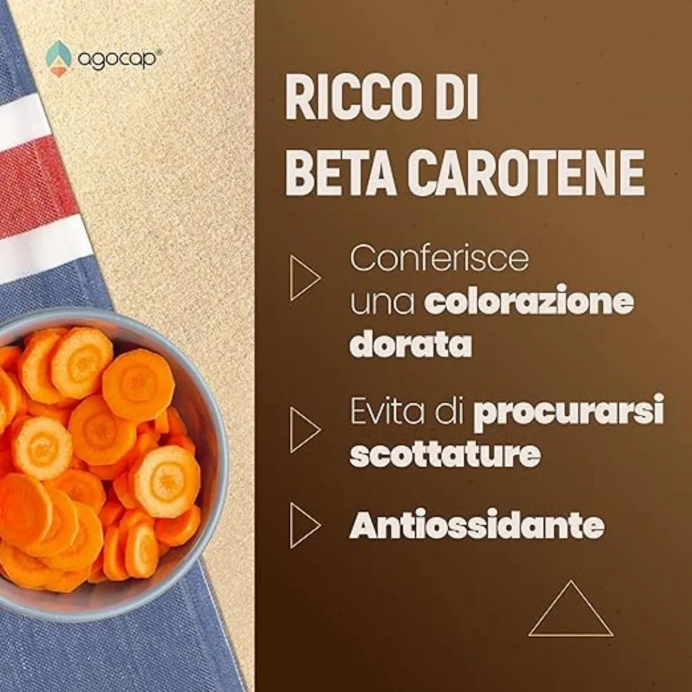 Agocap – Bräunungskapseln mit Beta-Carotin & Lycopin für gesunde, natürliche Sonnenbräune