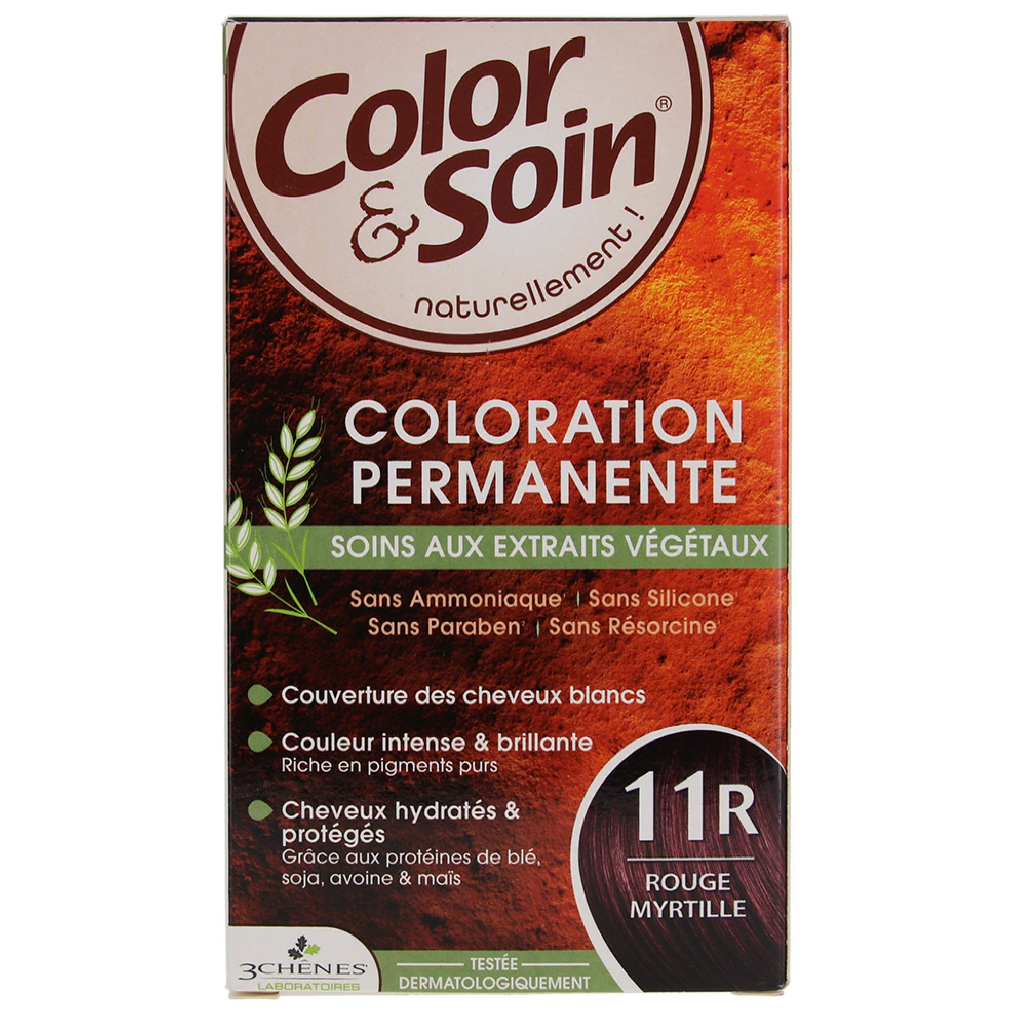 Les 3 Chênes Color & Soin Frauen Haarfärbung (Haarfärbung : Rot) 8,5x5,5x14,5 cm